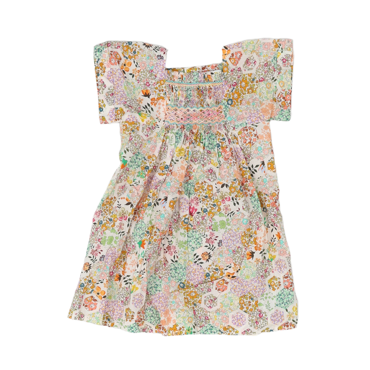 Multicolored baby dress - 18 months BONPOINT - Seconde Main Multicolored