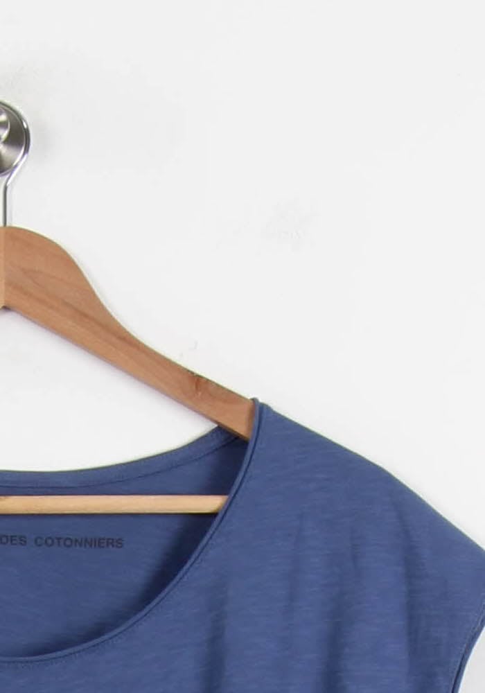 Tommy Badge T-shirt COMPTOIR DES COTONNIERS - Seconde main Blue