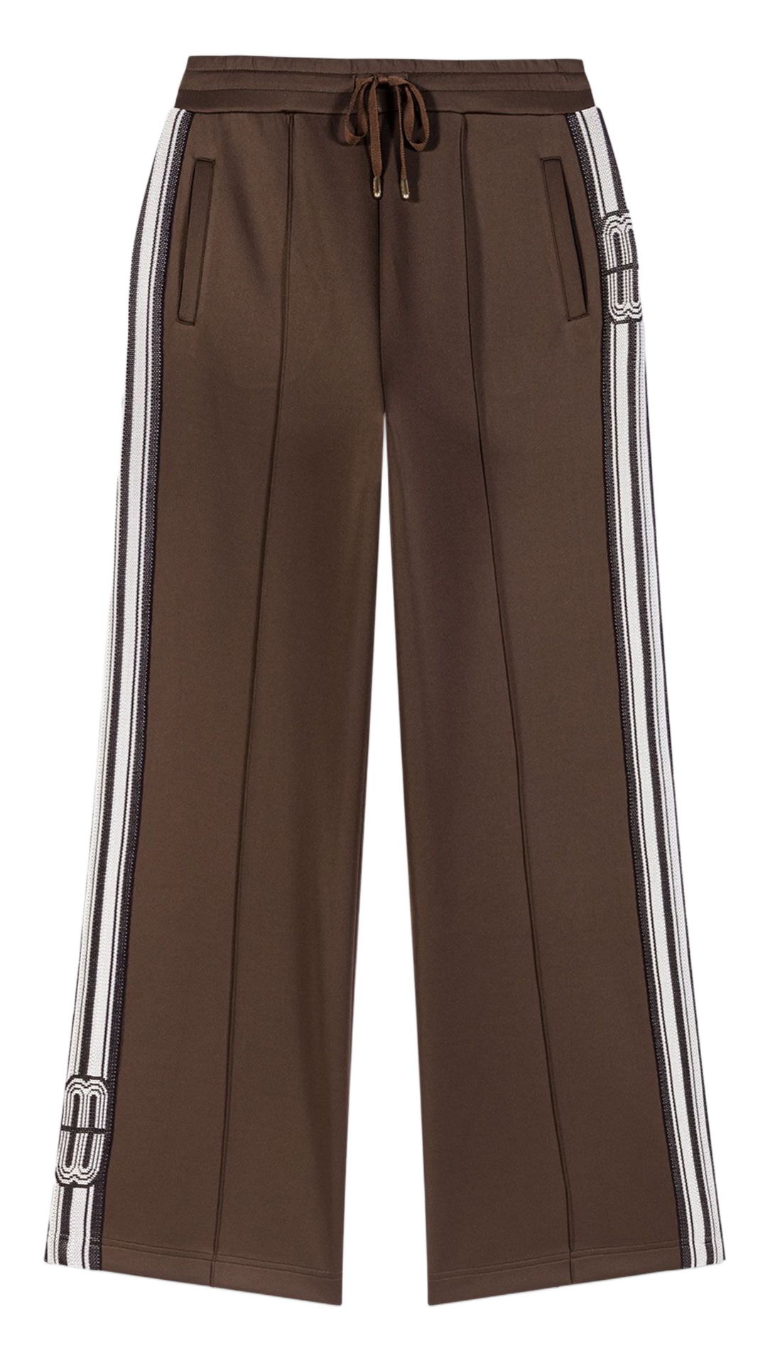 Pantalon droit MAJE Marron