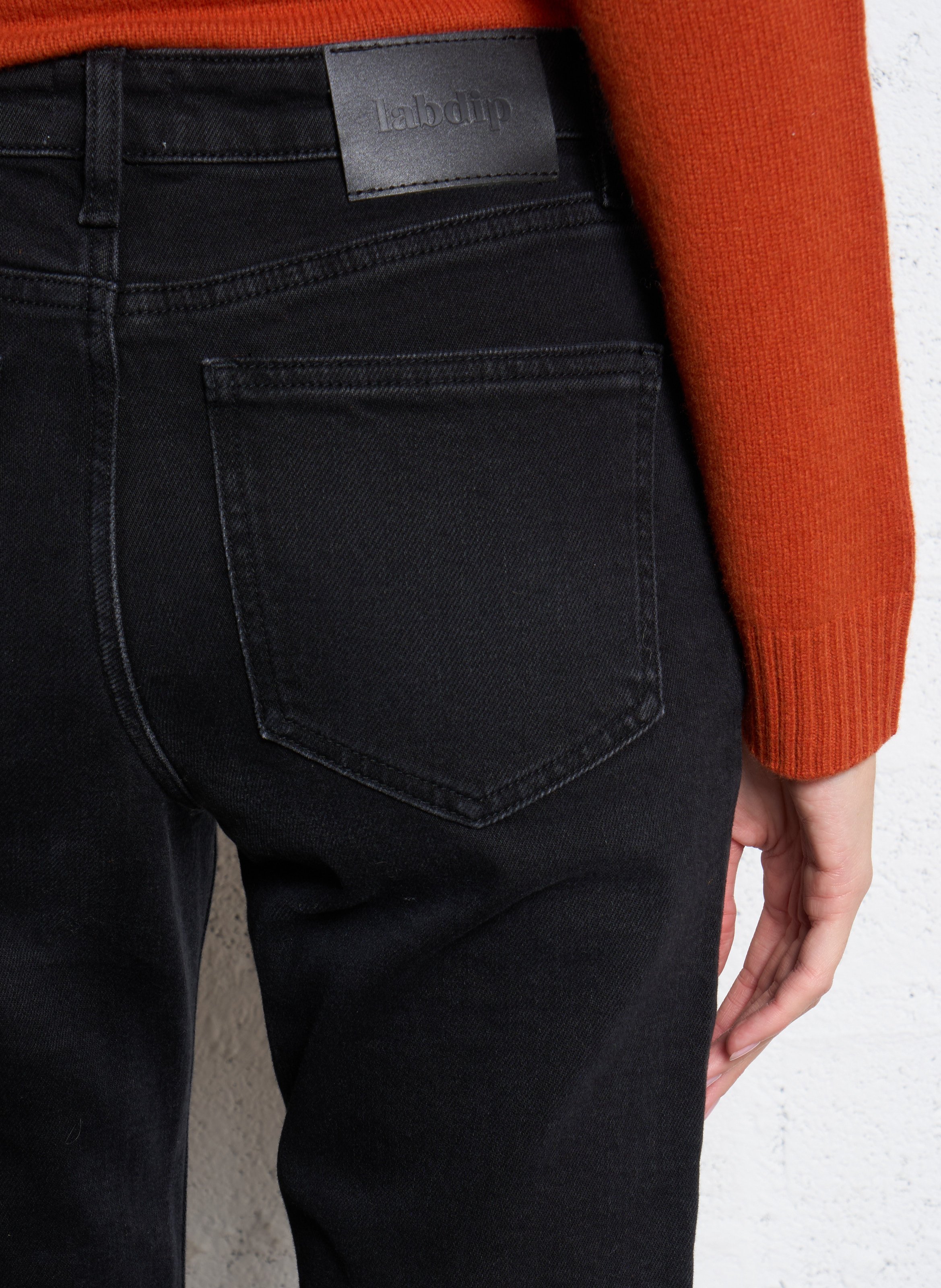 Jean droit LAB DIP Noir