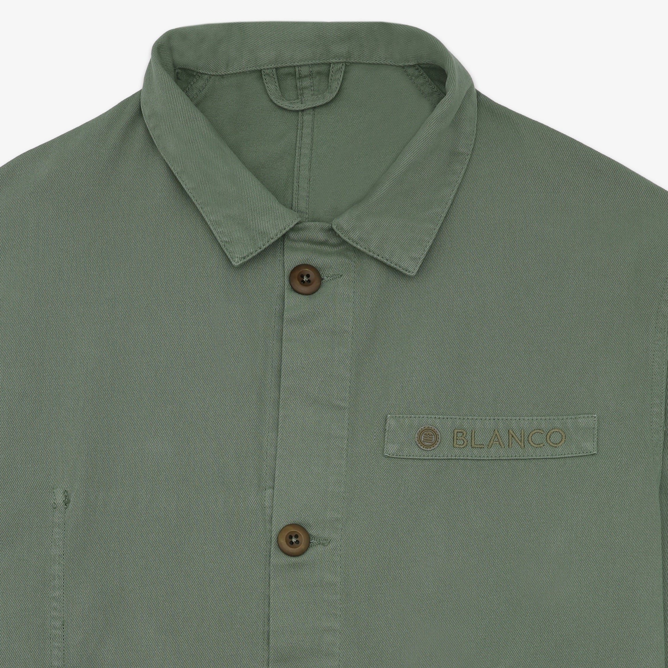 Cotton utility jacket SERGE BLANCO Khaki