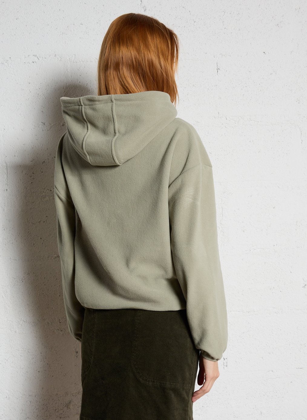 Polaire à capuche BILLABONG Vert