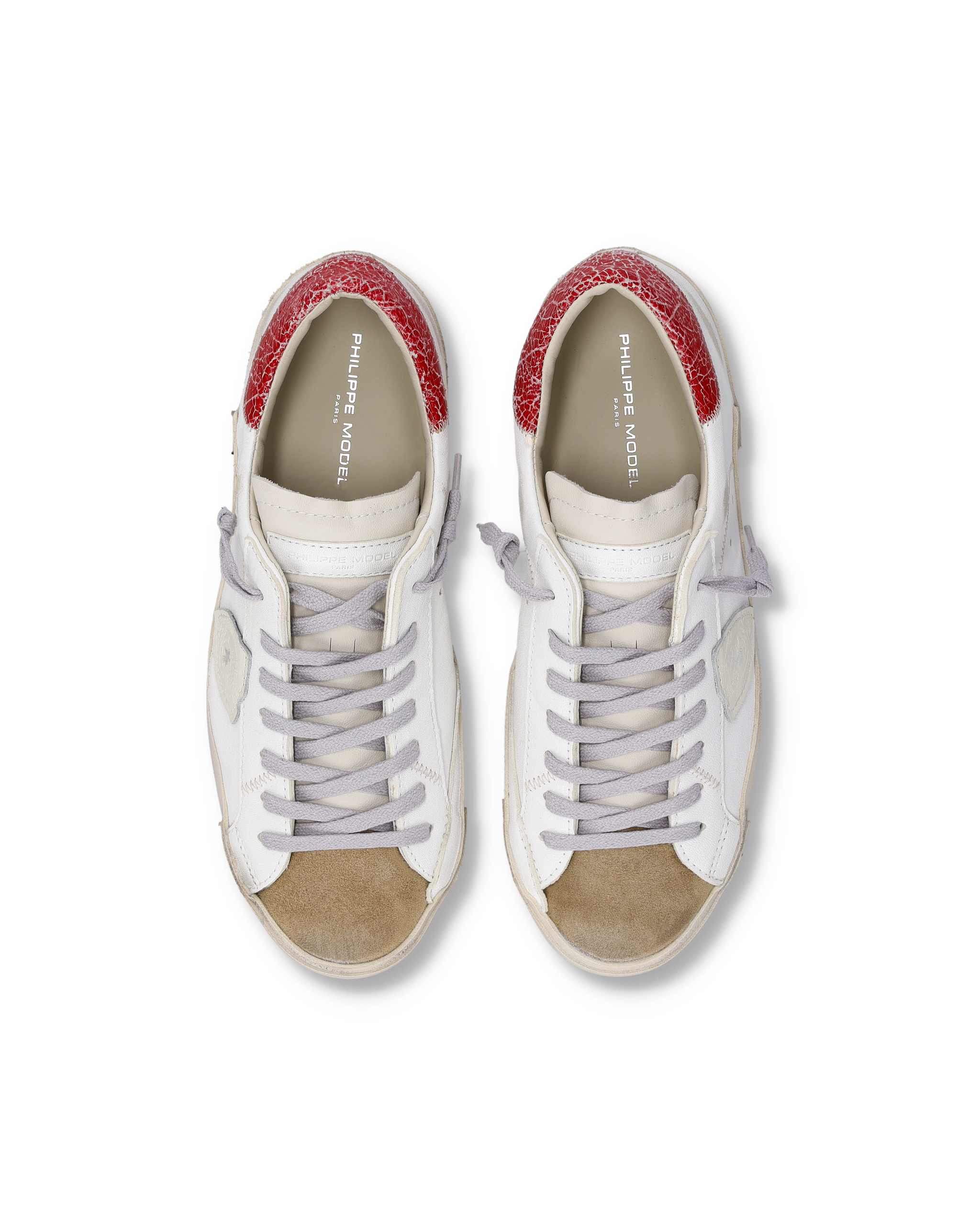 Tennis sneakers. PHILIPPE MODEL Red