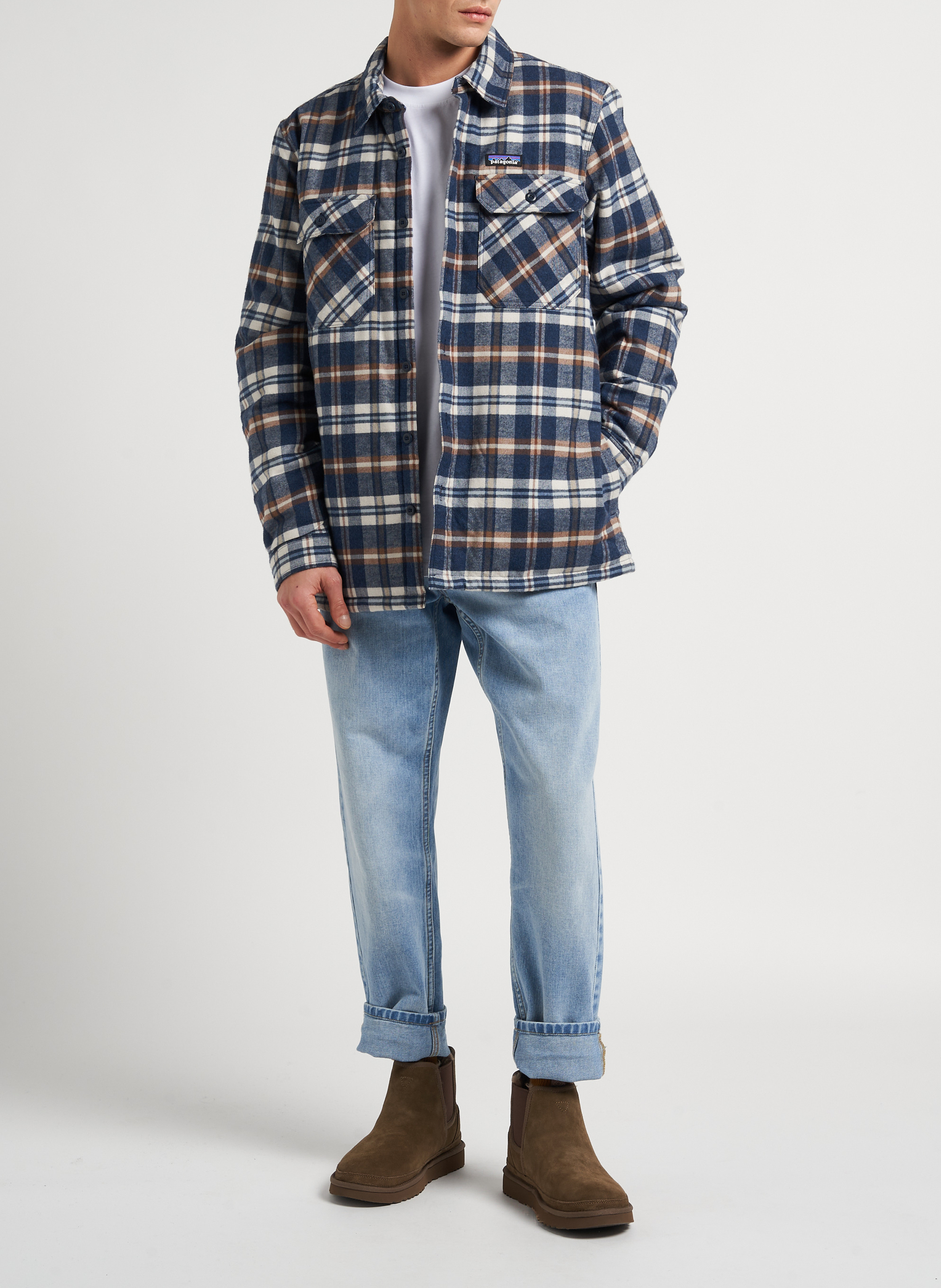 Tee-shirt oversize col rond en coton biologique MINIMUM Blanc