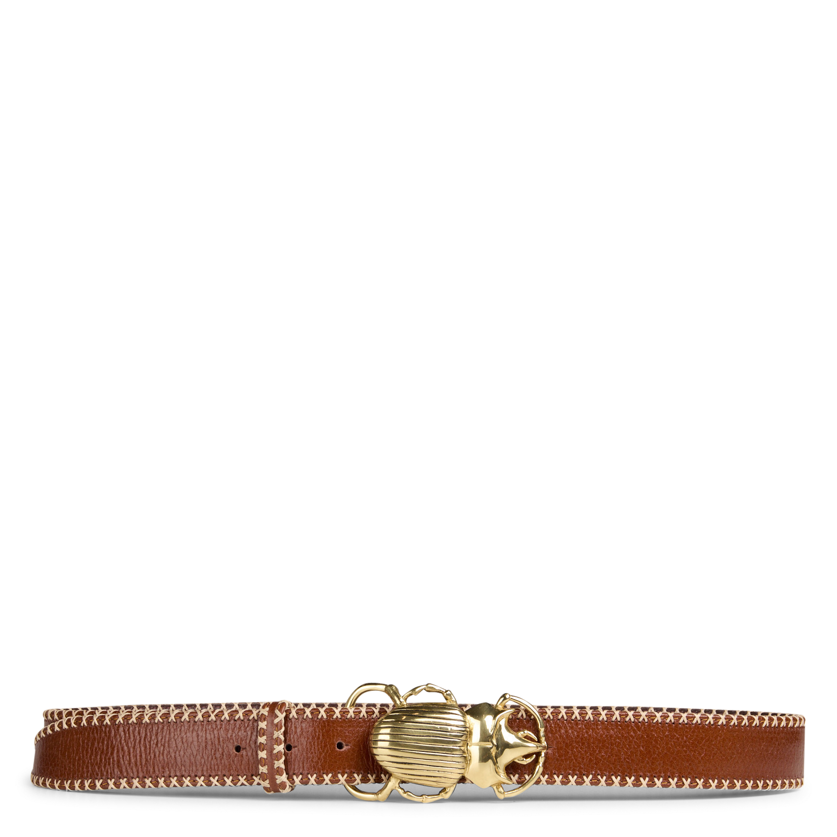 - Buckle closure. - Width: 3 cm.  CLARIS VIROT Brown