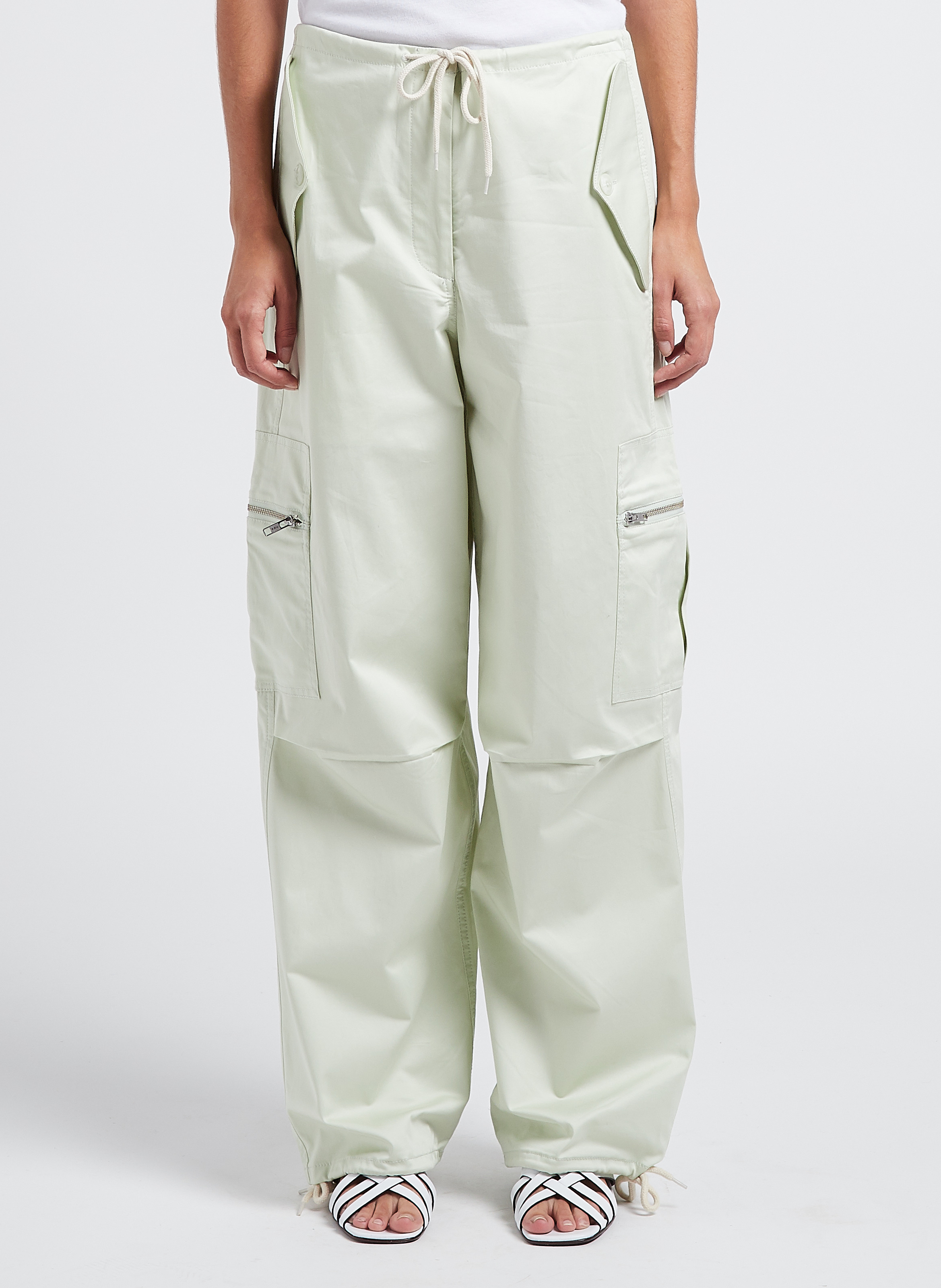 Pantalon cargo en coton  SAMSOE SAMSOE Vert