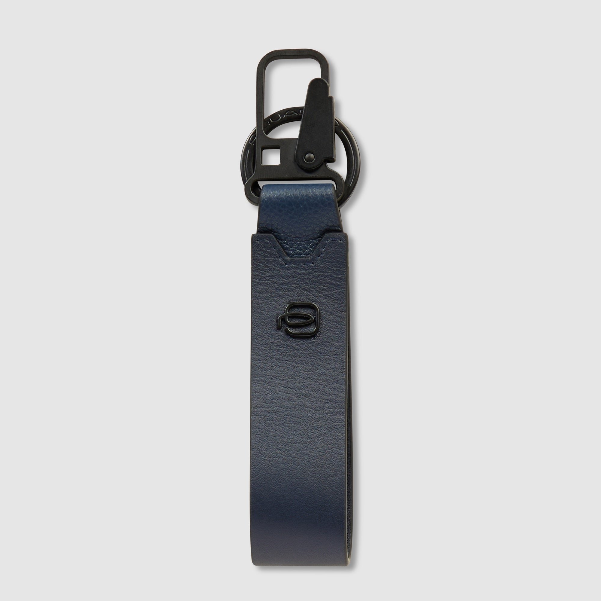 Asia leather keyring PIQUADRO Blue
