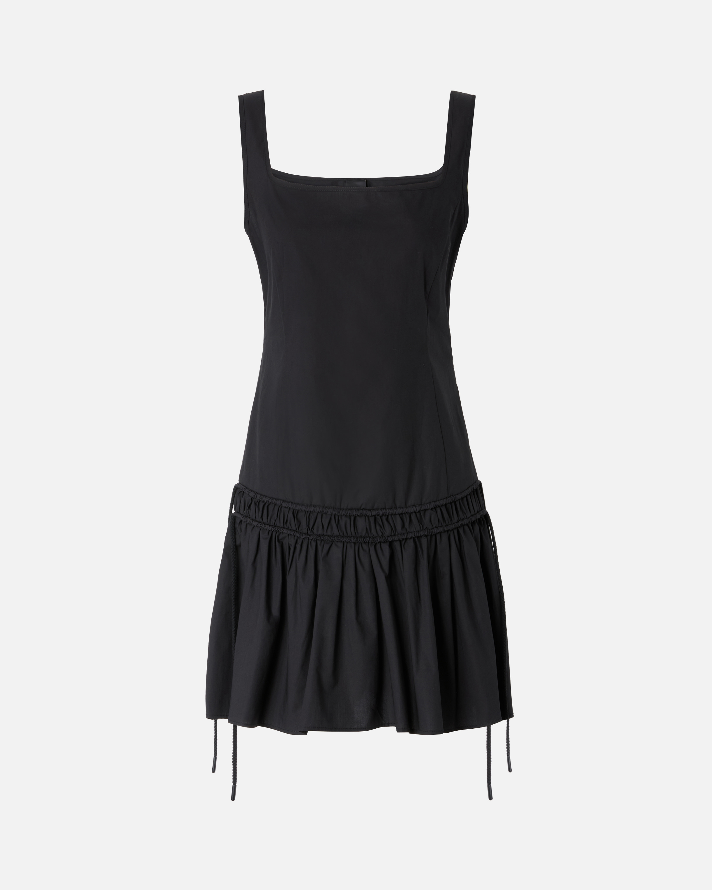 Robe courte froncée avec cordon de serrage PINKO