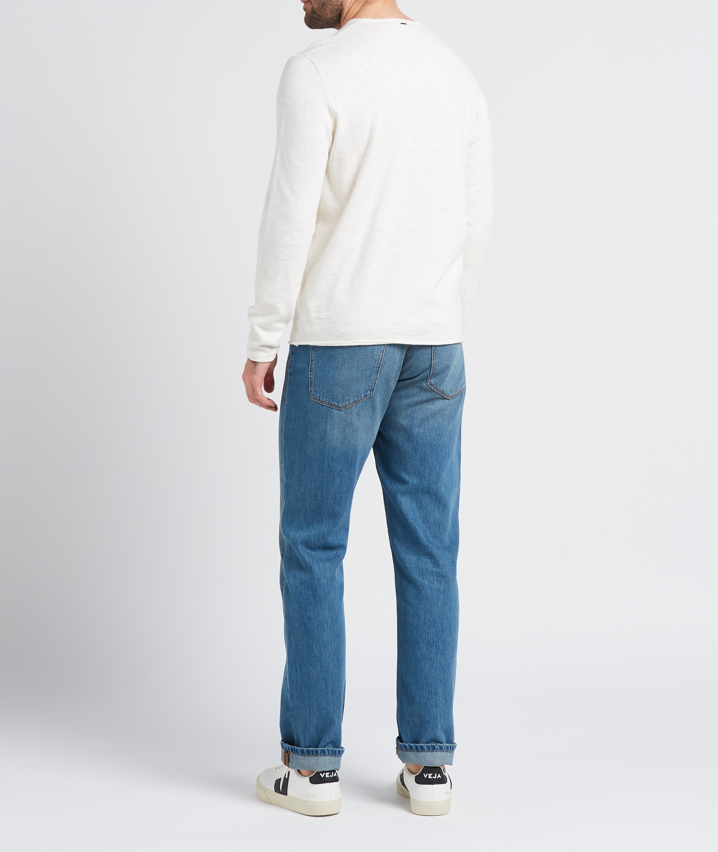 Niedrige Ledersneaker VEJA Mehrfarbig