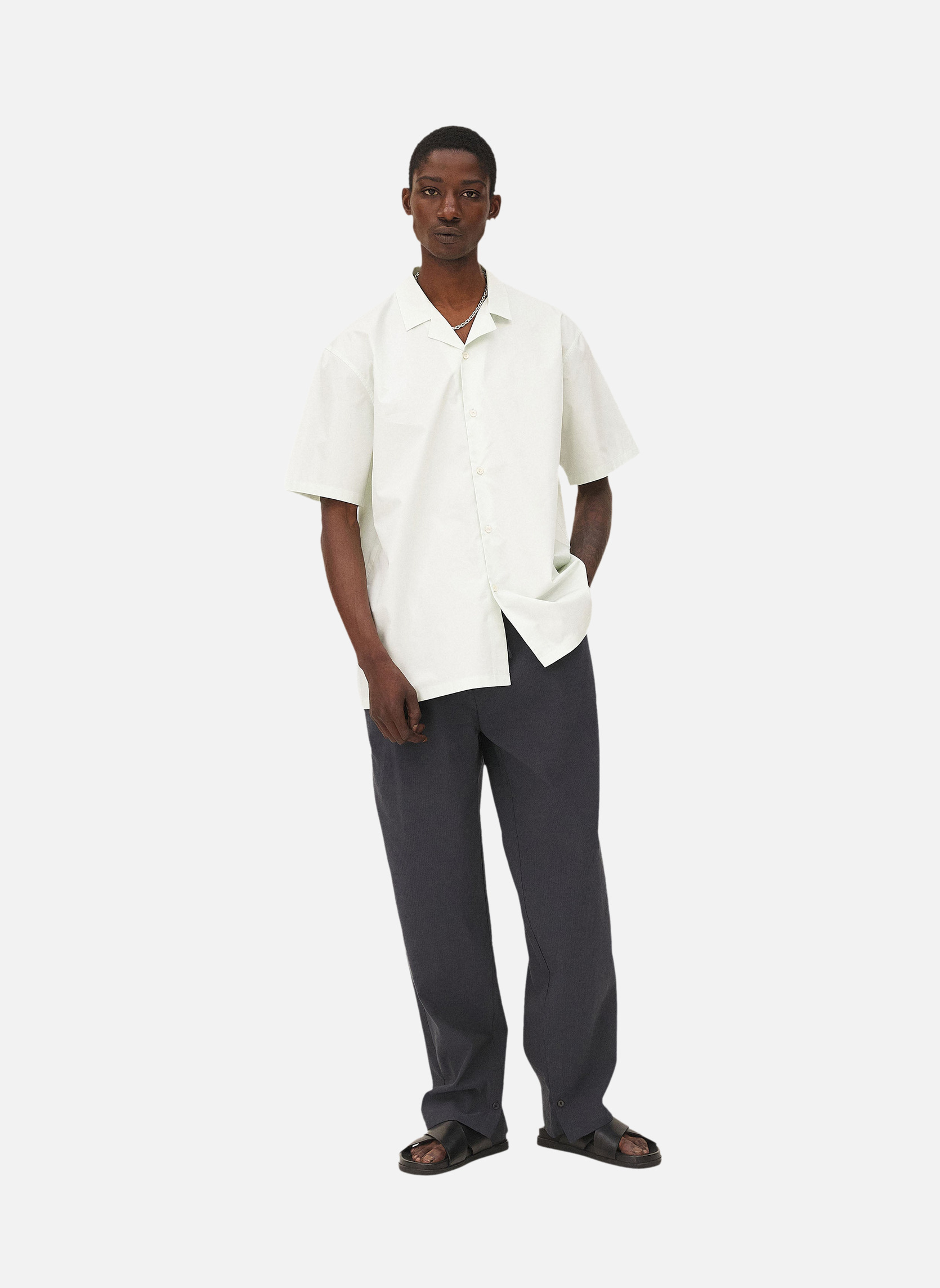 Casual pants Helio Dark Blue Noyoco Blue