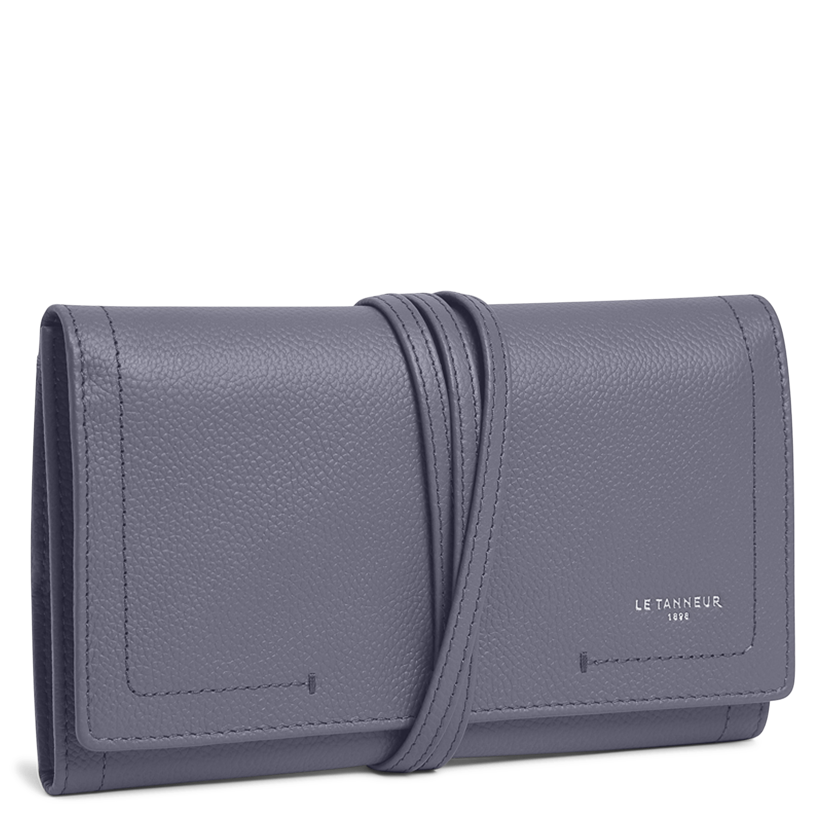 Leather jewelry case LE TANNEUR Blue