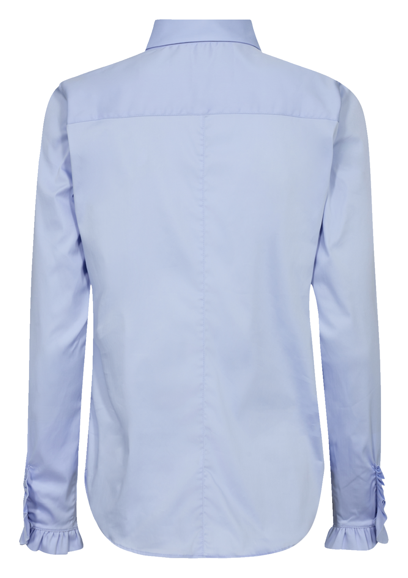 Solid Straight Shirt MOS MOSH Blue