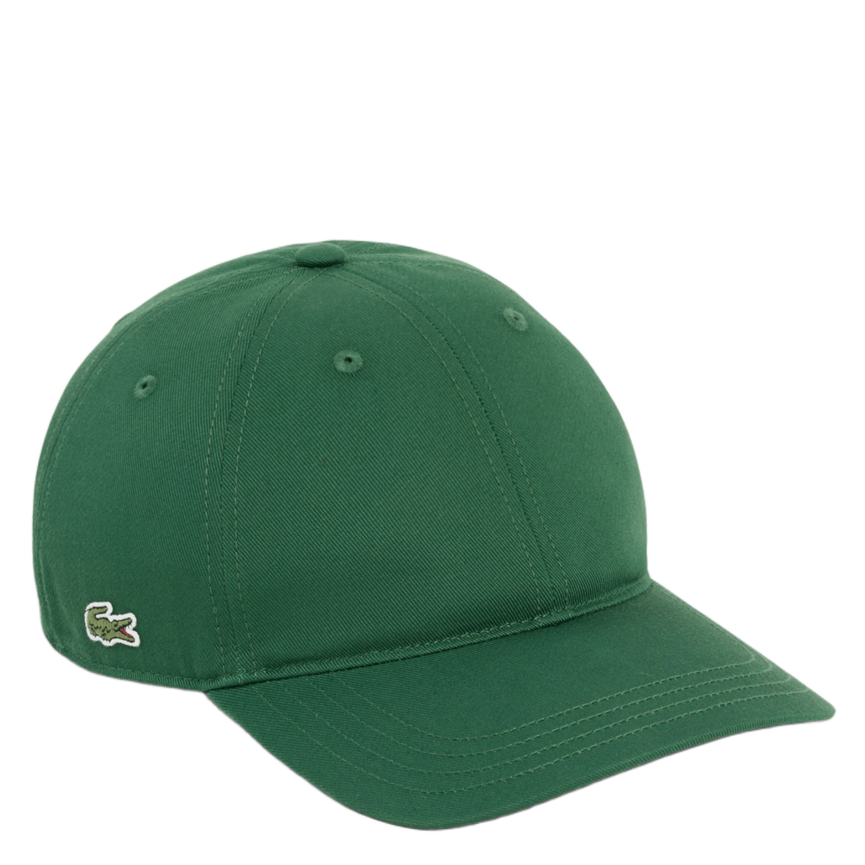 Adjustable embroidered cotton cap  Vert
