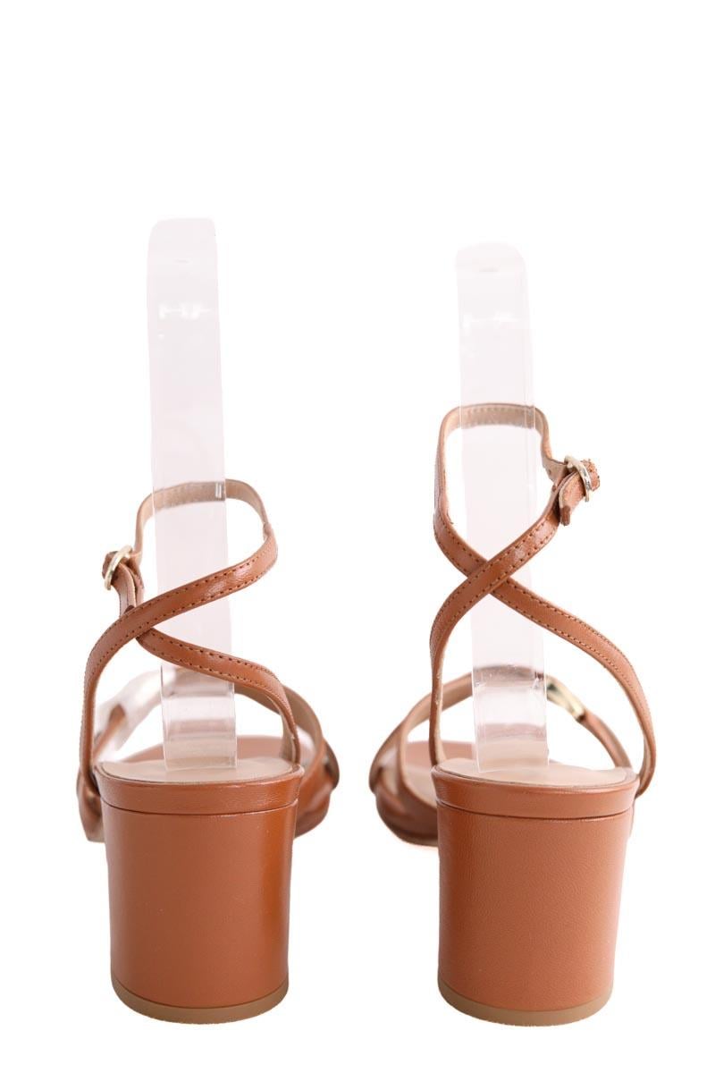 Faux leather sandals LK BENNETT - Seconde Main Beige