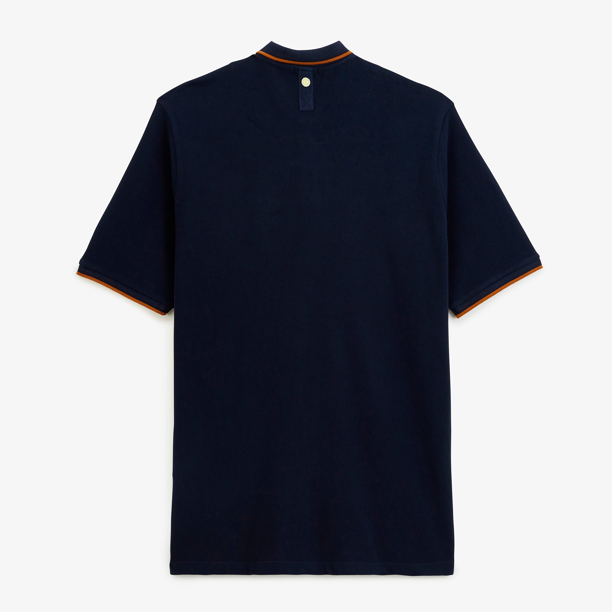 FUNKY ANIMALS short-sleeved piqué cotton polo shirt SERGE BLANCO Blue