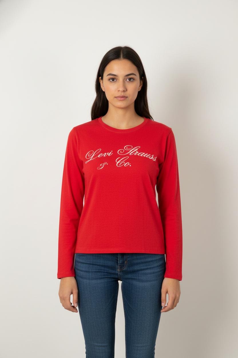 T-shirt LEVI'S - Seconde main Red