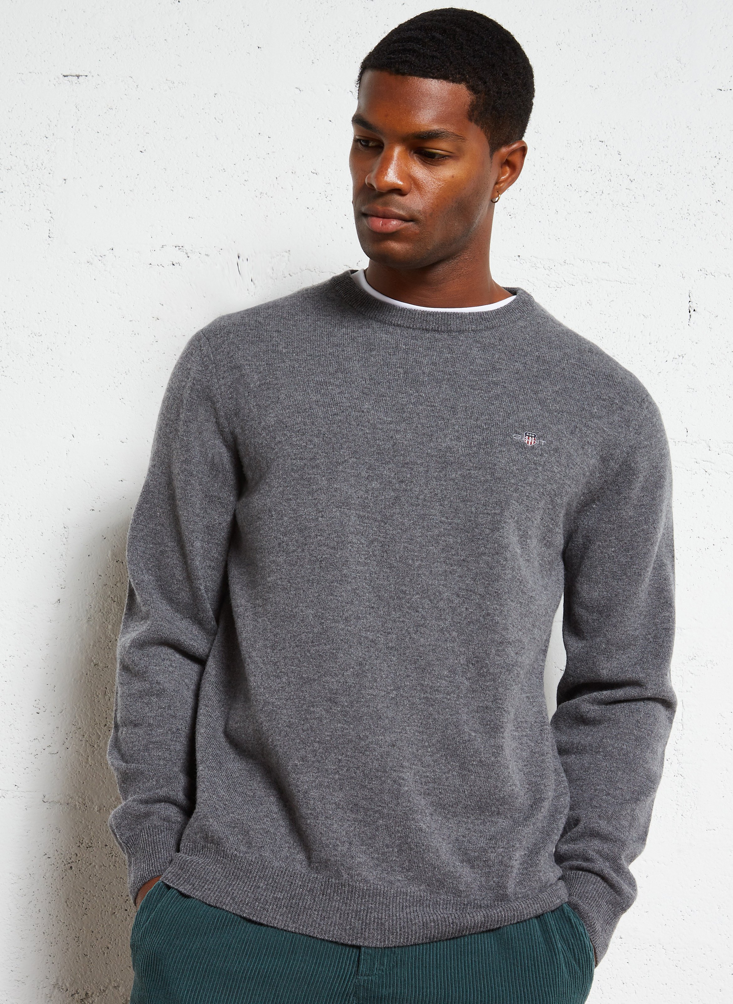 Straight-cut wool sweater GANT