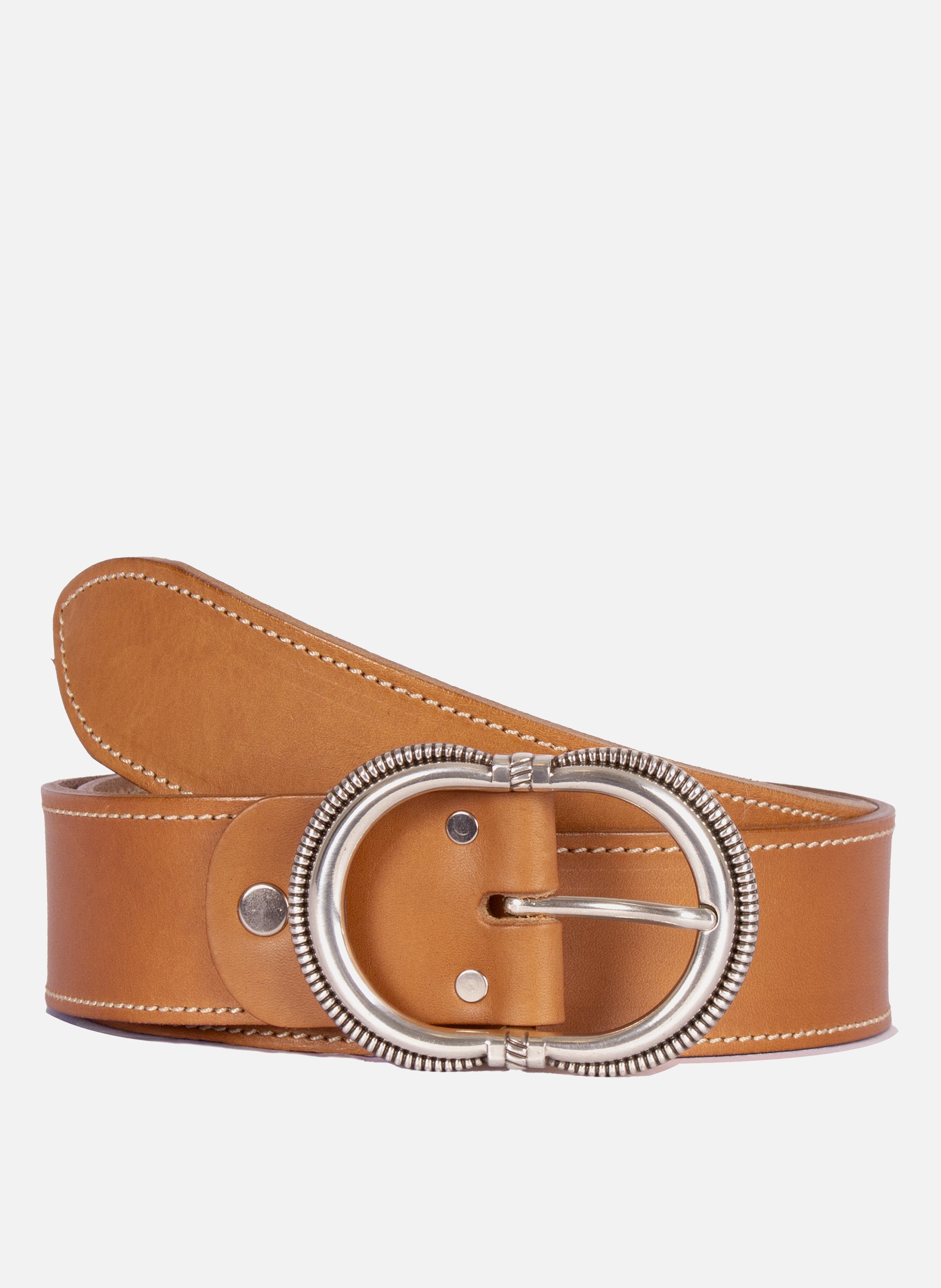 Camargue leather belt JULES & JENN