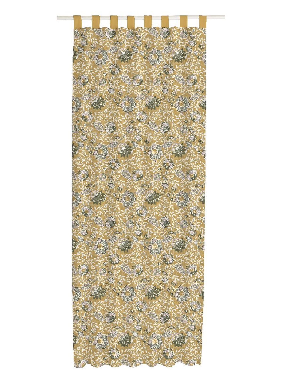 Cotton eyelet curtain TODAY LINGE DE MAISON Green