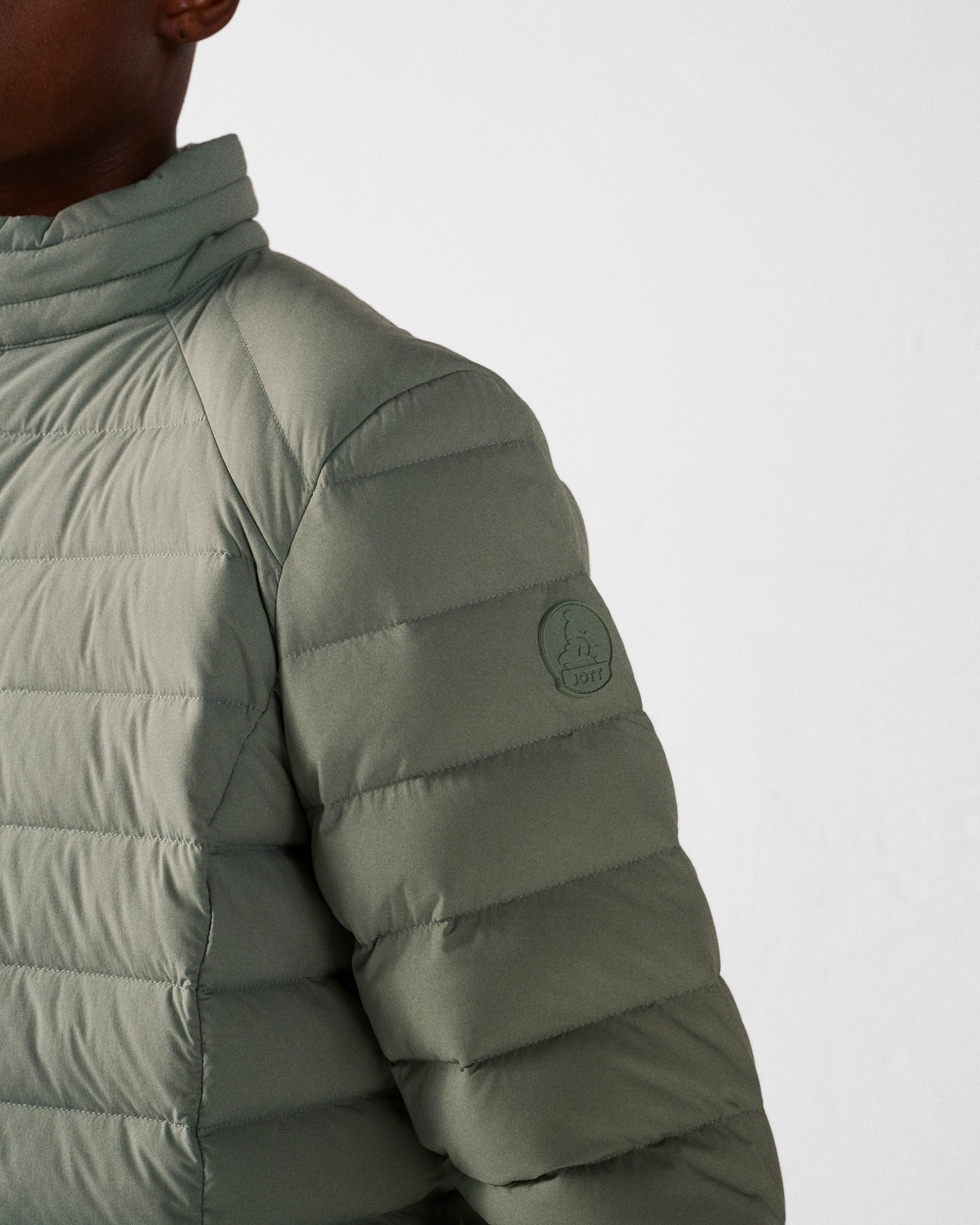 Stretch light down jacket Aragon JOTT Green