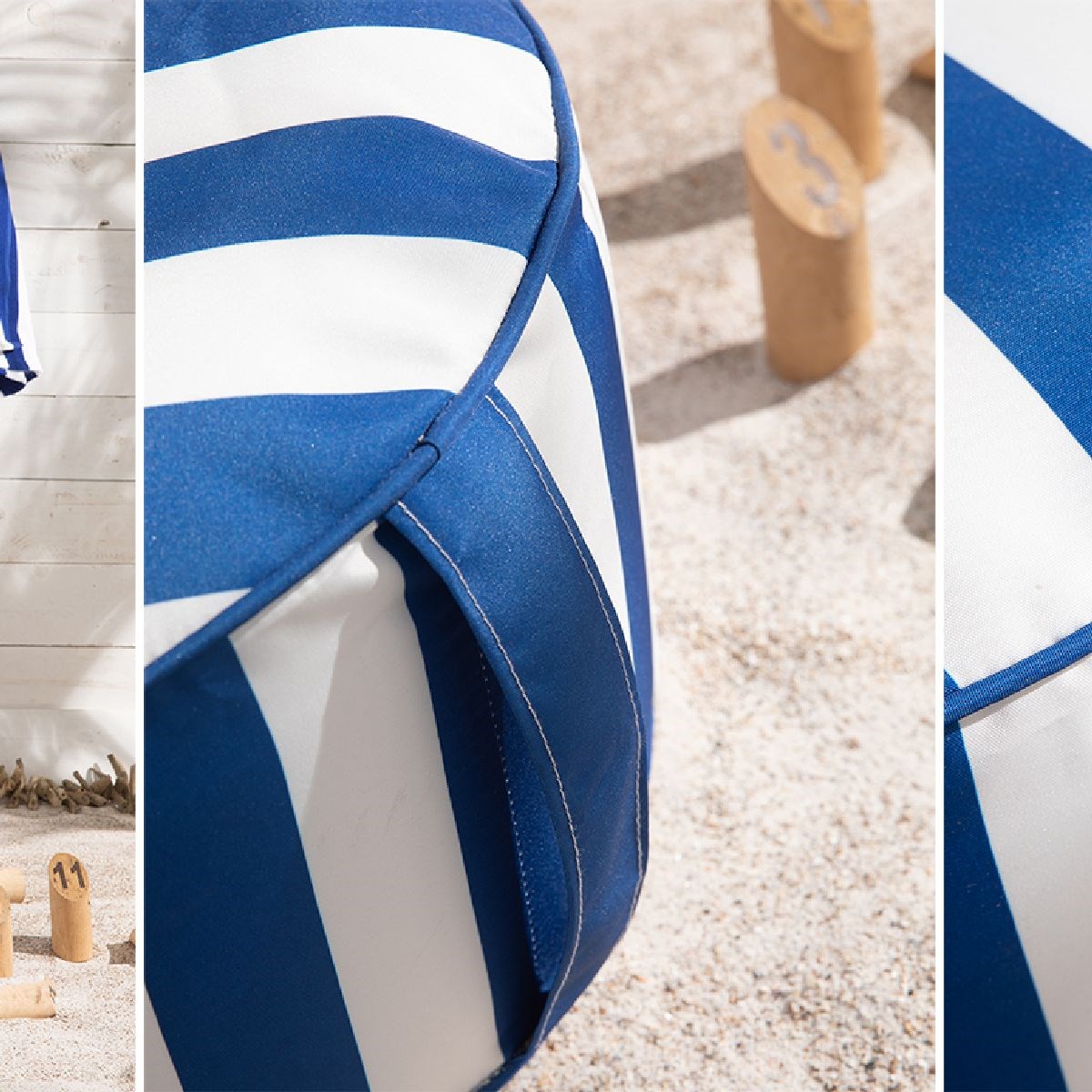 Inflatable pouf FACTORY Blue