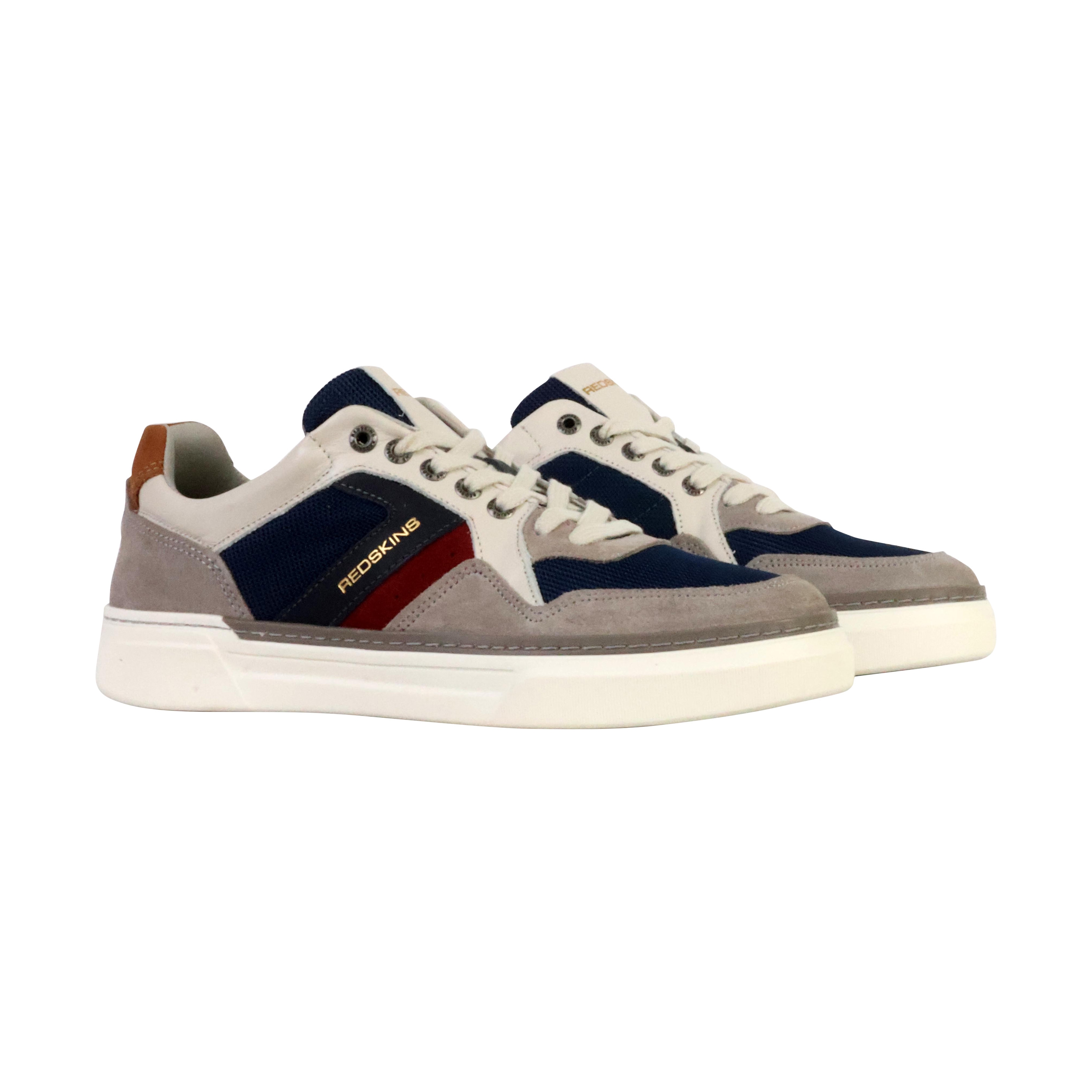 Lerma leather sneakers REDSKINS Grey