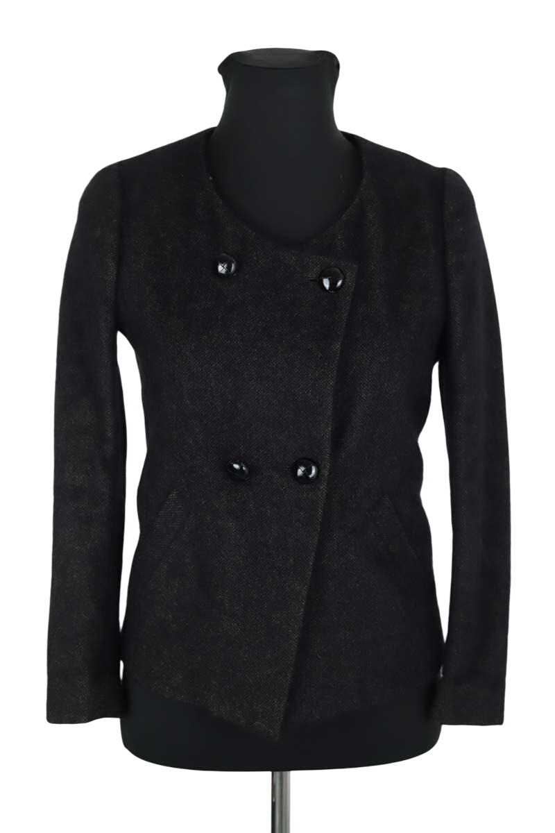 Voile and crochet dress ISABEL MARANT - Seconde Main Black