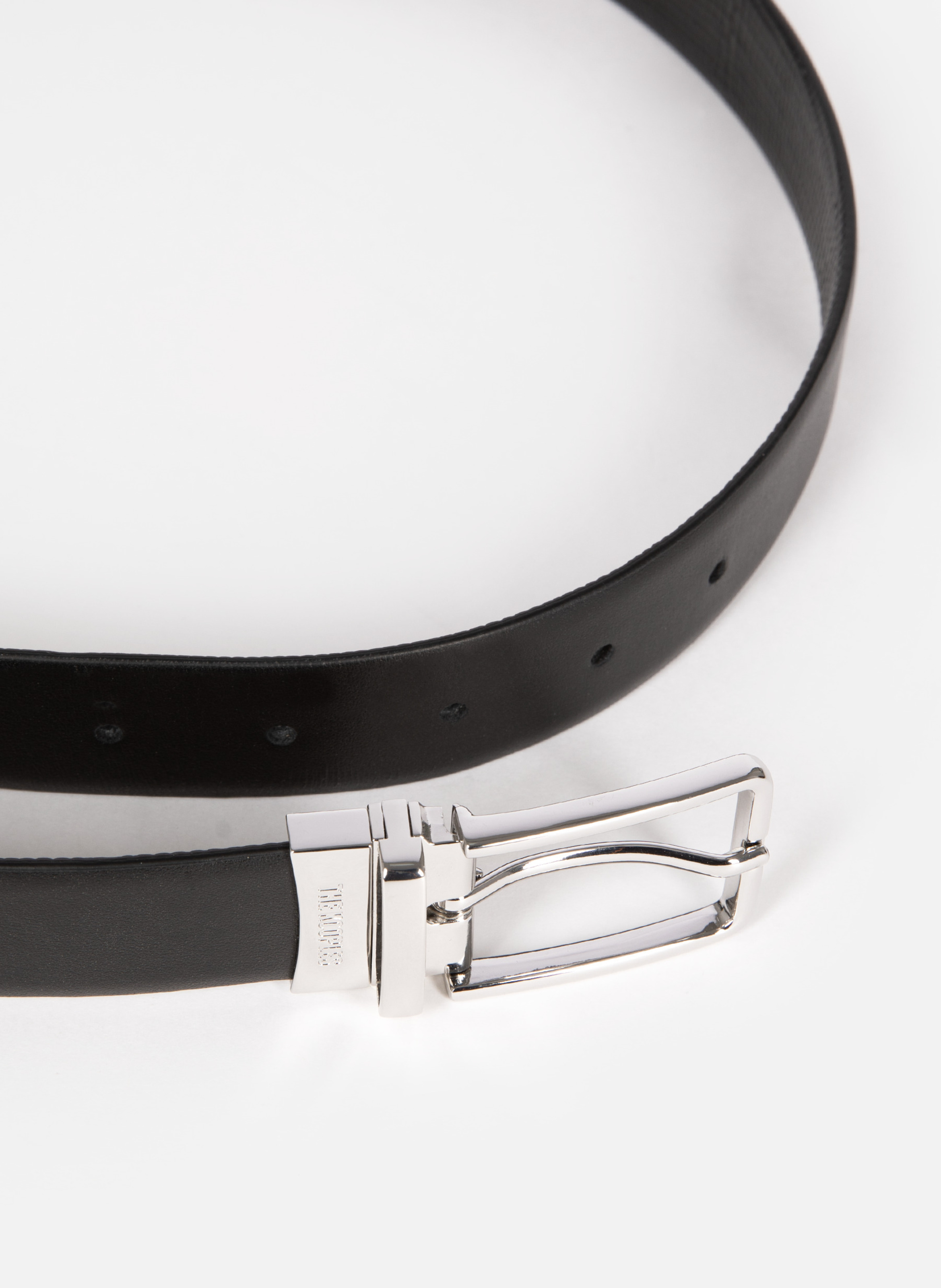 Reversible leather belt THE KOOPLES Black