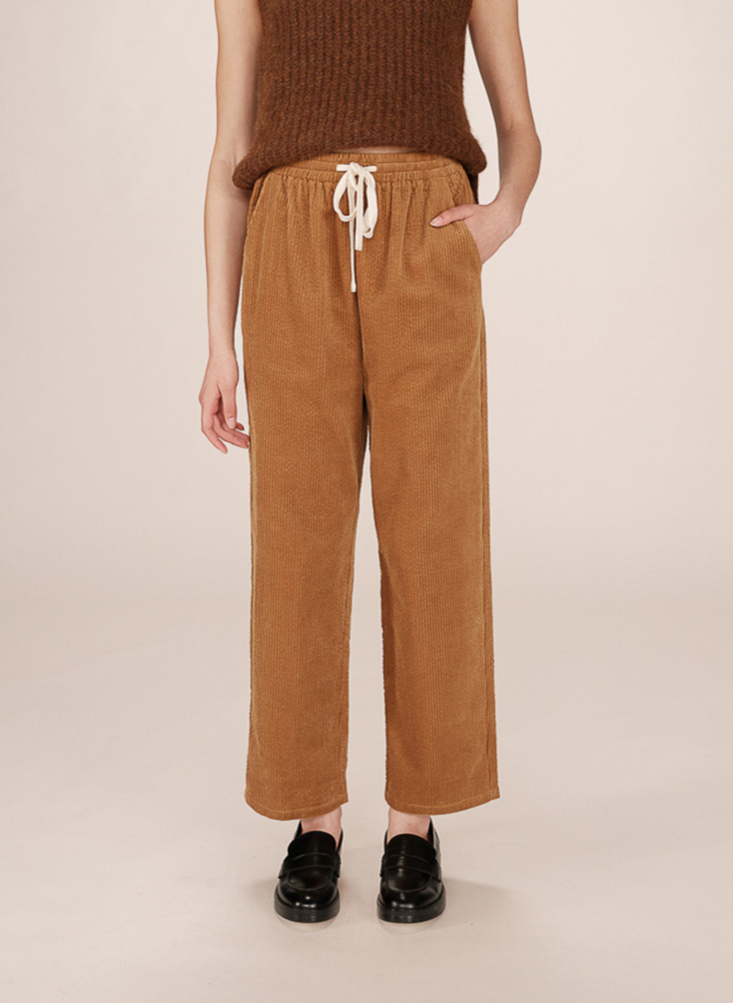 Slim-fit cotton cargo pants GRACE ET MILA