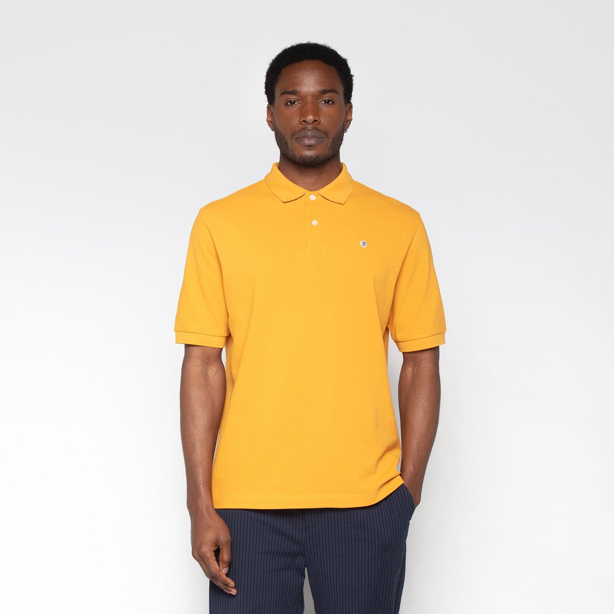 Piqué polo shirt SERGE BLANCO Yellow