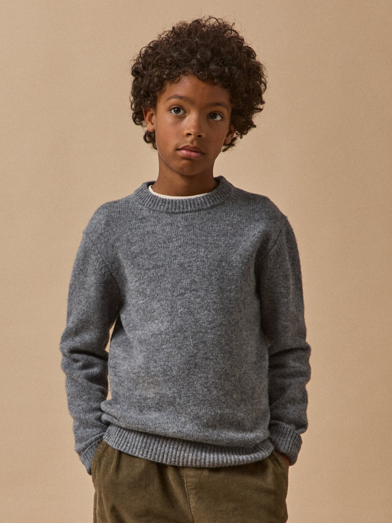 Merino wool sweater CYRILLUS Grey