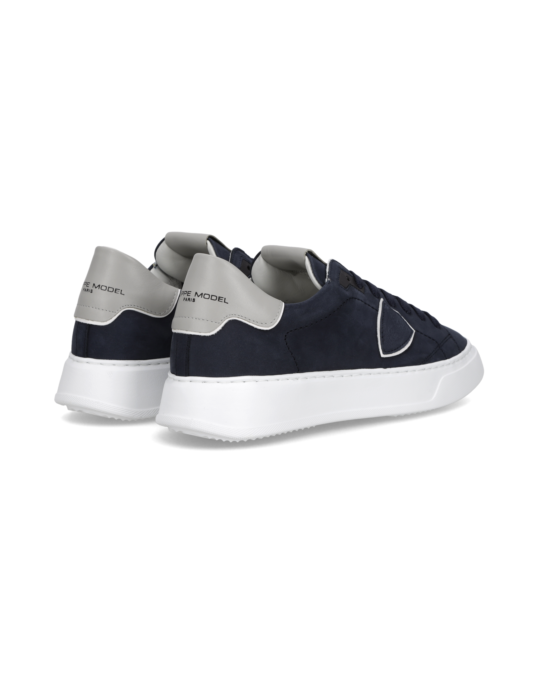 Tennis Temple Sneakers. PHILIPPE MODEL Blue