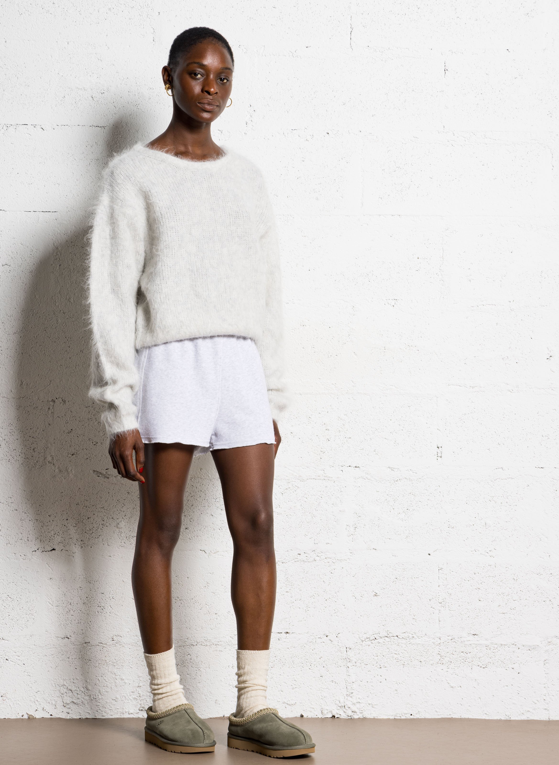 Sabots en cuir mélangé UGG Vert