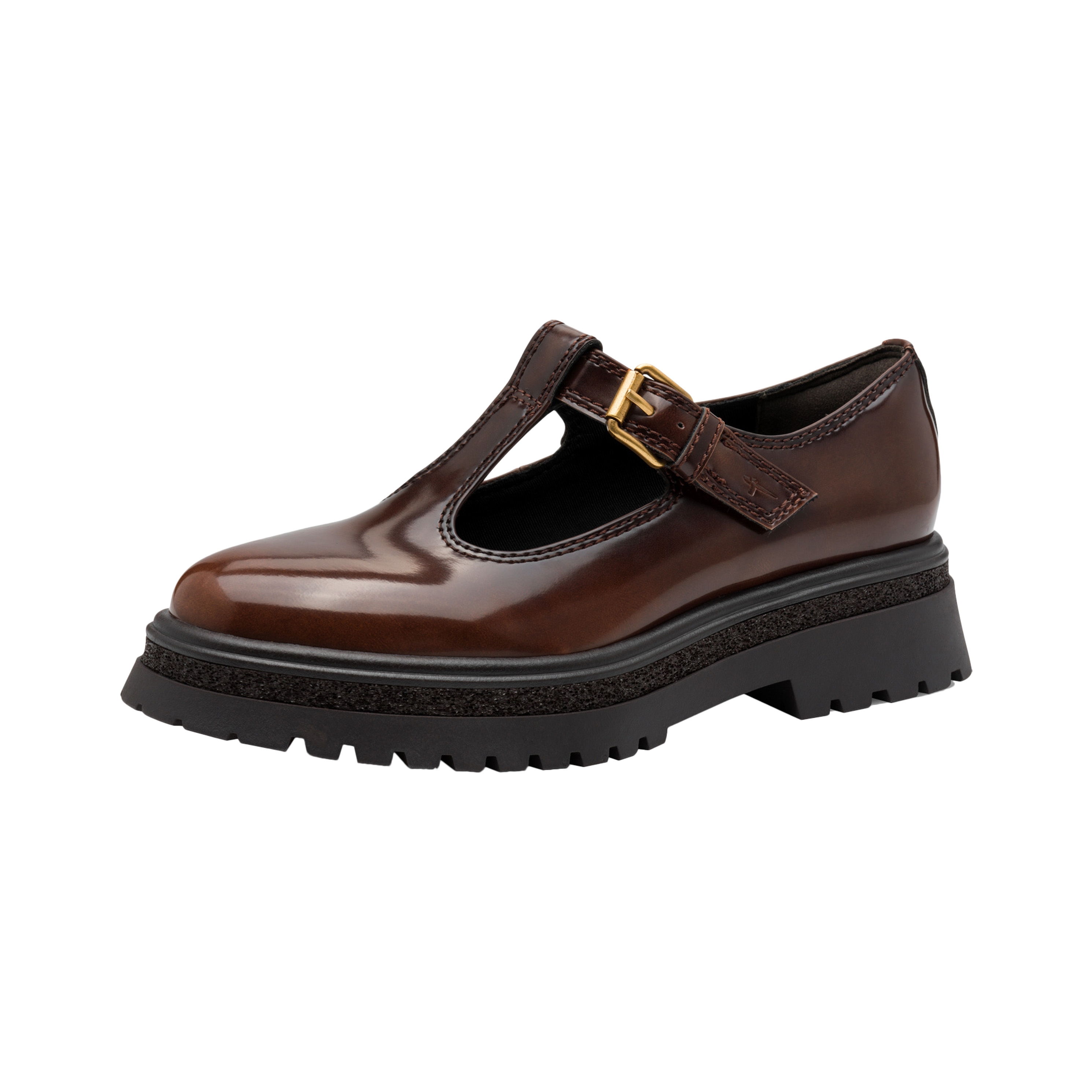 Moccasins with straps | Brown TAMARIS Women