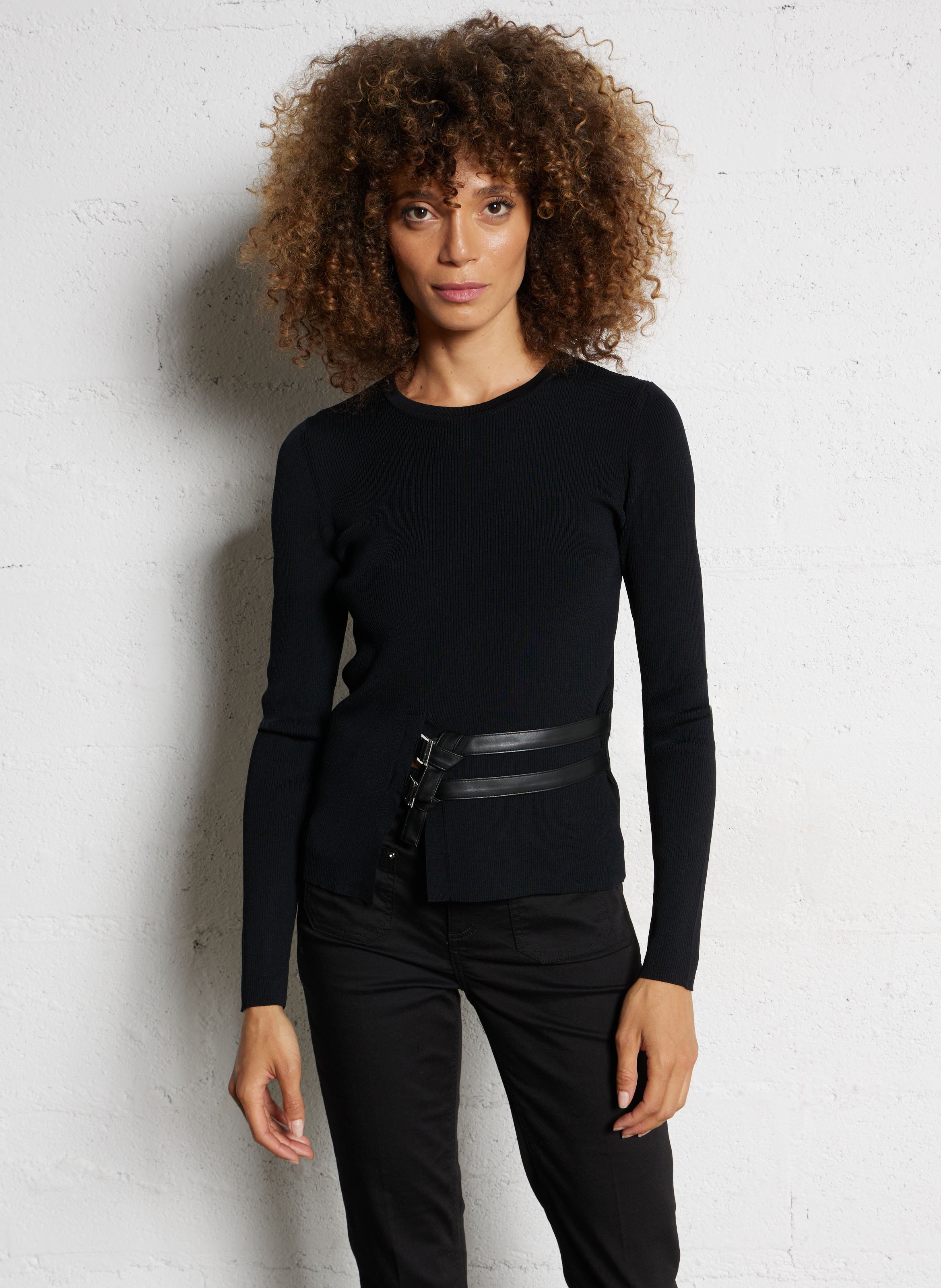 Eng anliegendes Oberteil mit verstellbaren Trägern. LIU JO Schwarz