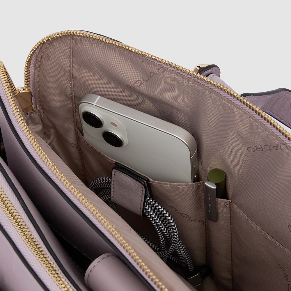 Bag for 15-inch laptop and iPad® Pro 12.9’’ PIQUADRO Black