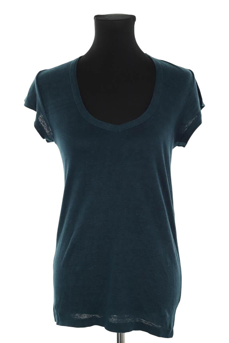 Cotton T-shirt ISABEL MARANT ÉTOILE - SECONDE MAIN Green