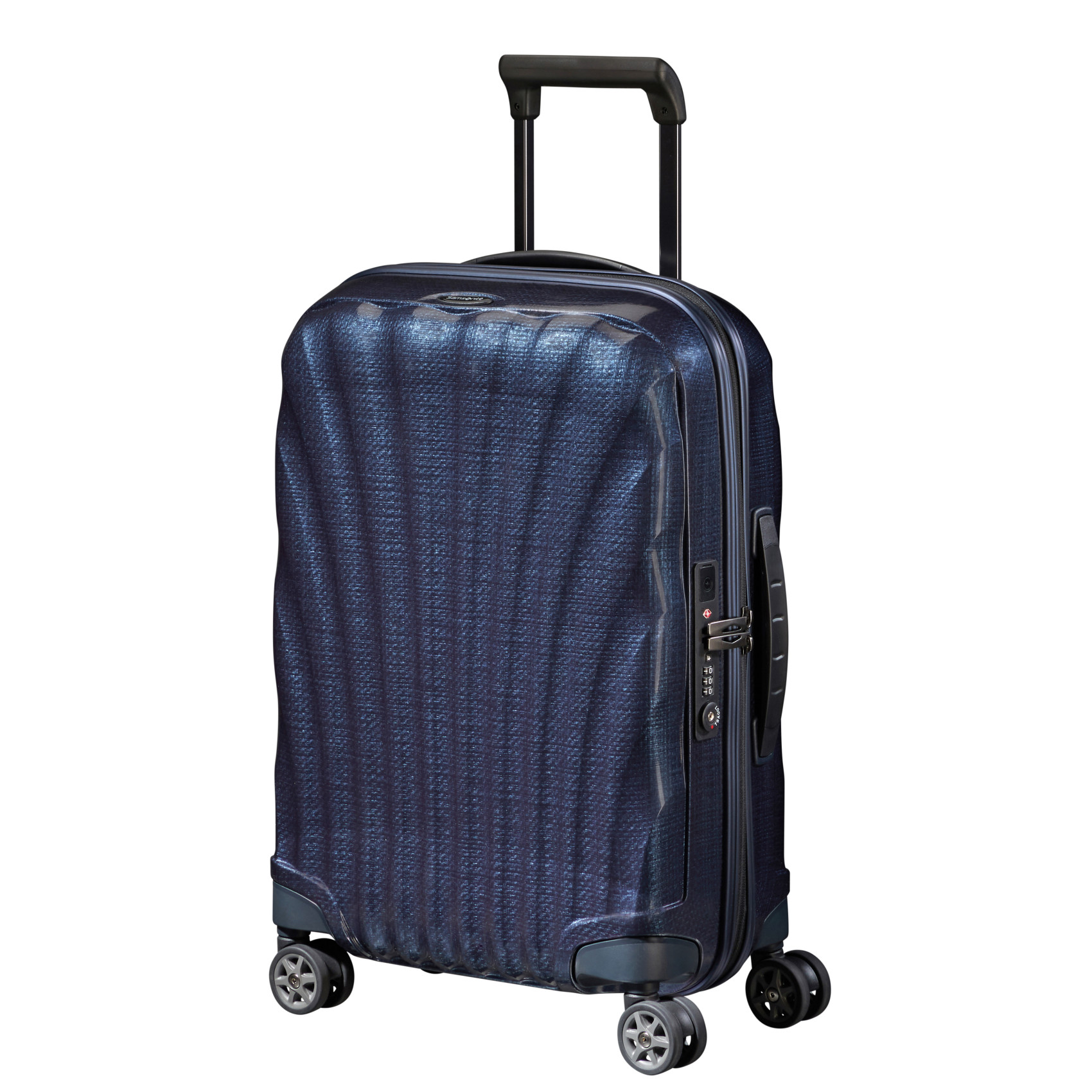 C-lite 4-wheel suitcase size S  Midnight blue