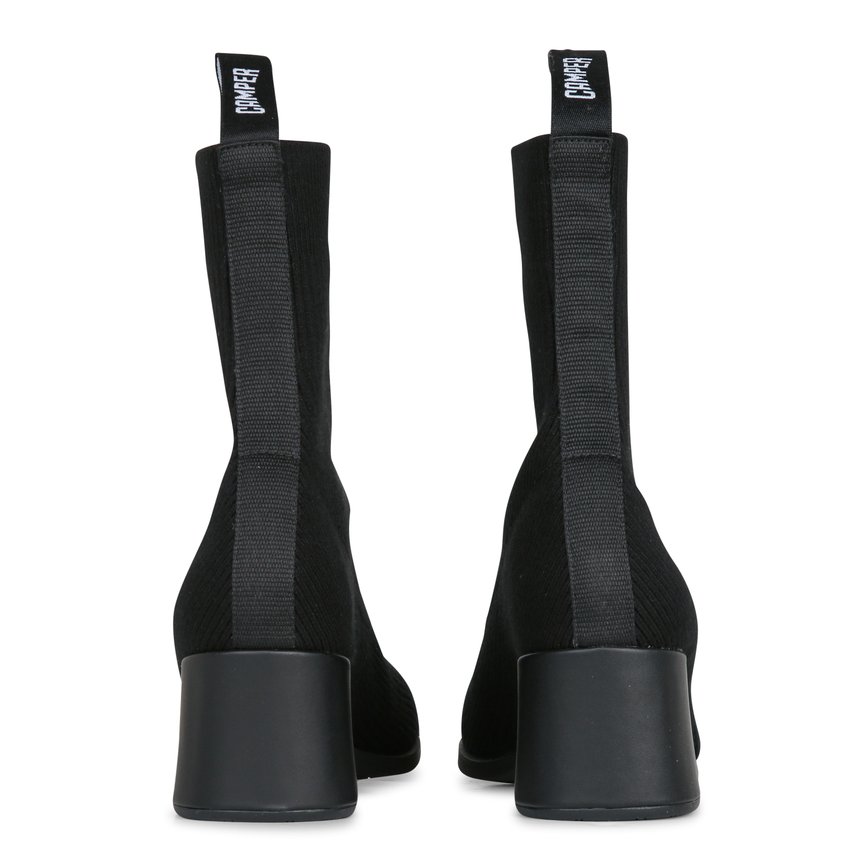 Bottines chaussettes en maille CAMPER Noir