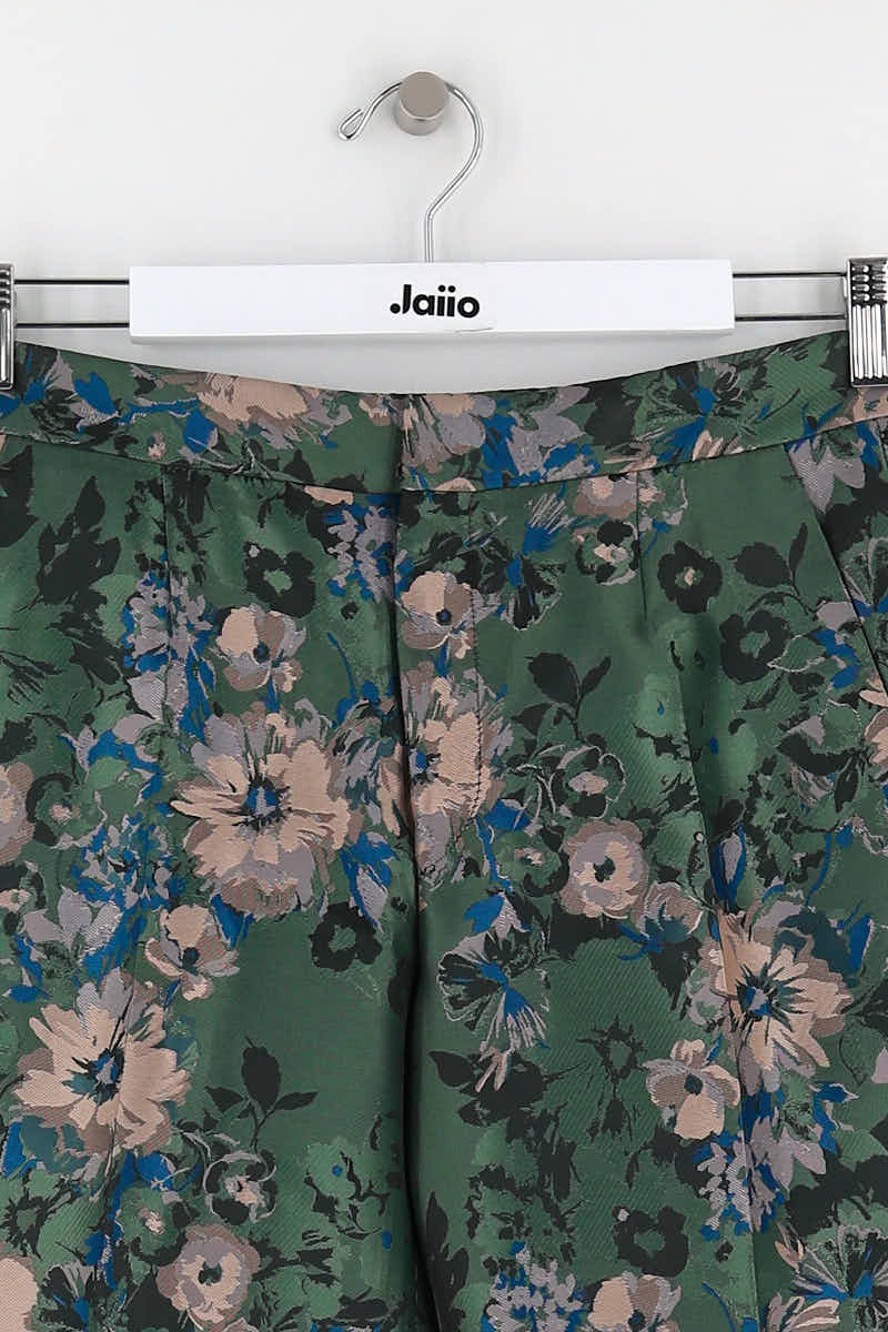 Straight pants CHLOE STORA - SECONDE MAIN Green