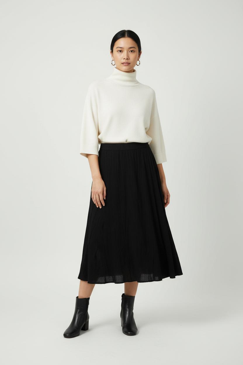 Short & midi skirt STELLA FOREST - SECONDE MAIN Black