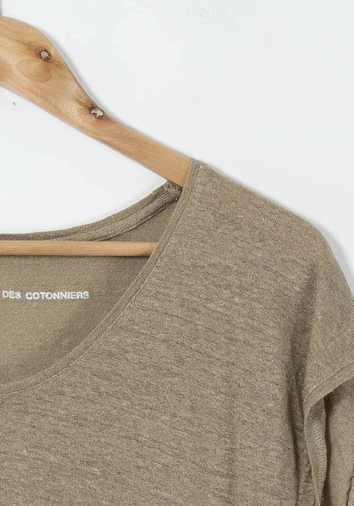 Tommy Badge T-shirt COMPTOIR DES COTONNIERS - Seconde main Beige