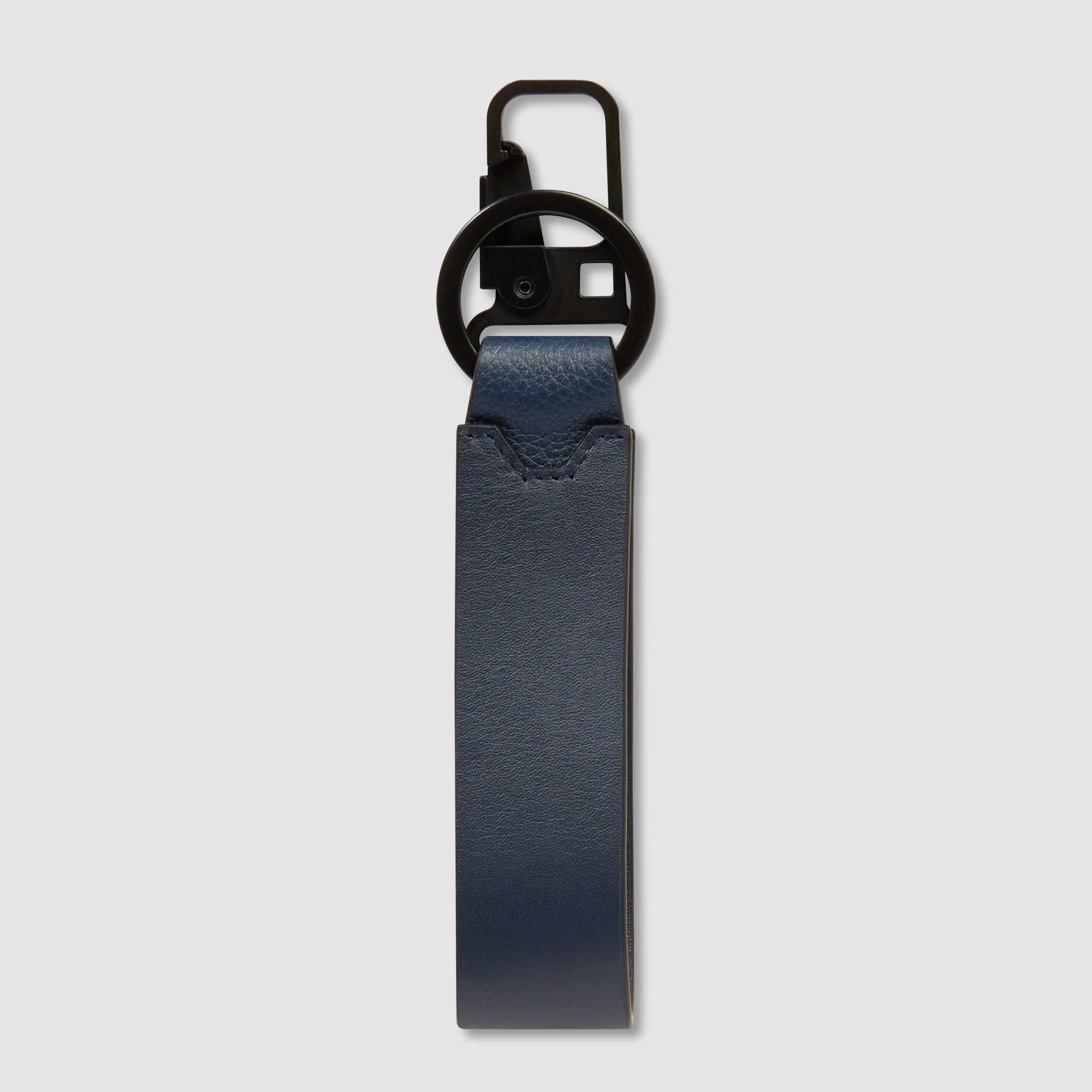 Asia leather keyring PIQUADRO Blue