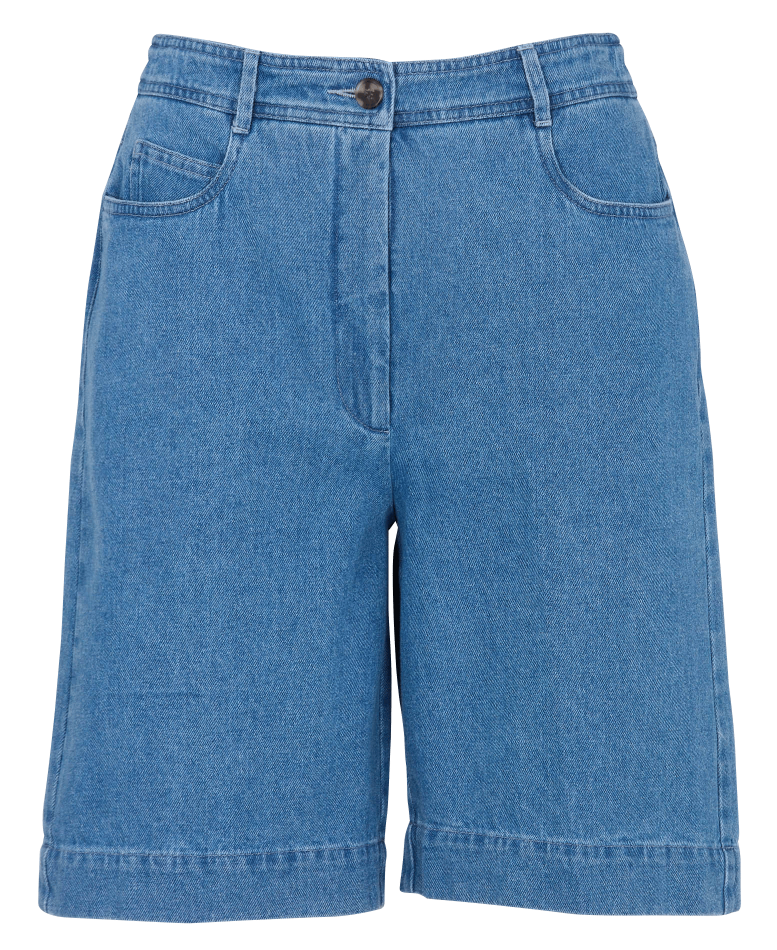 Short en denim HARTFORD Bleu