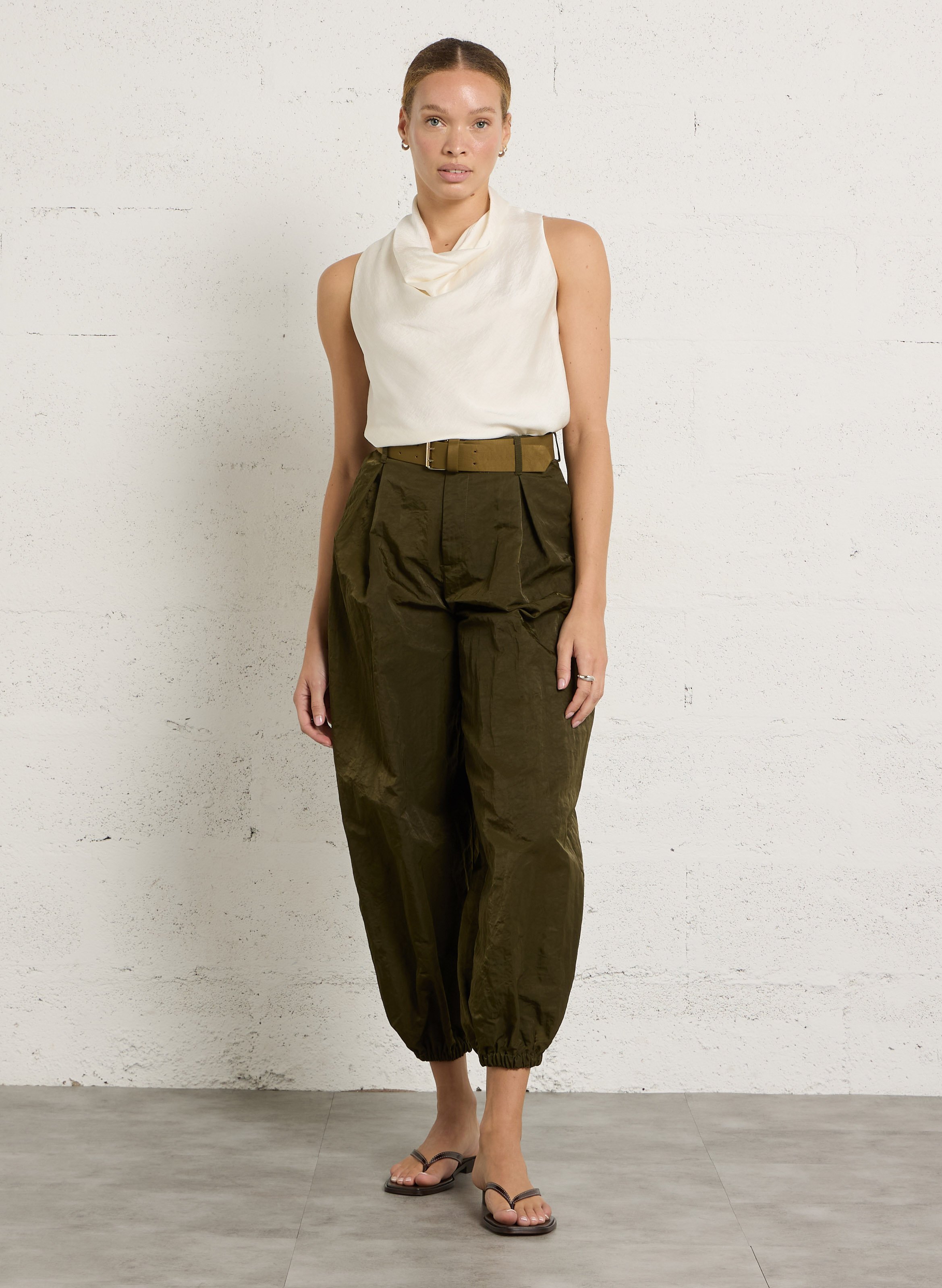 Bateau neck top MAISON 123 White