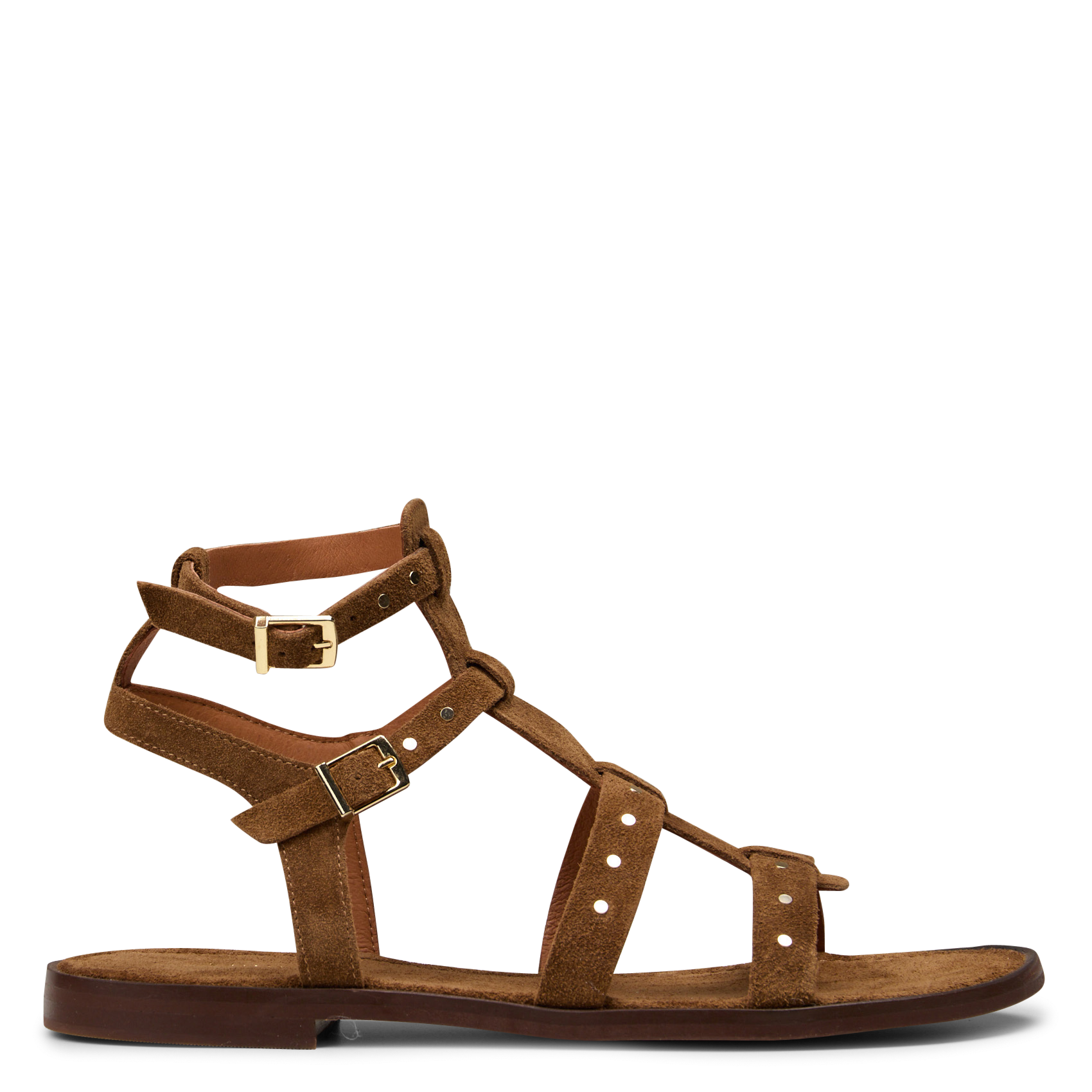 Leren sandalen MELLOW YELLOW Bruin