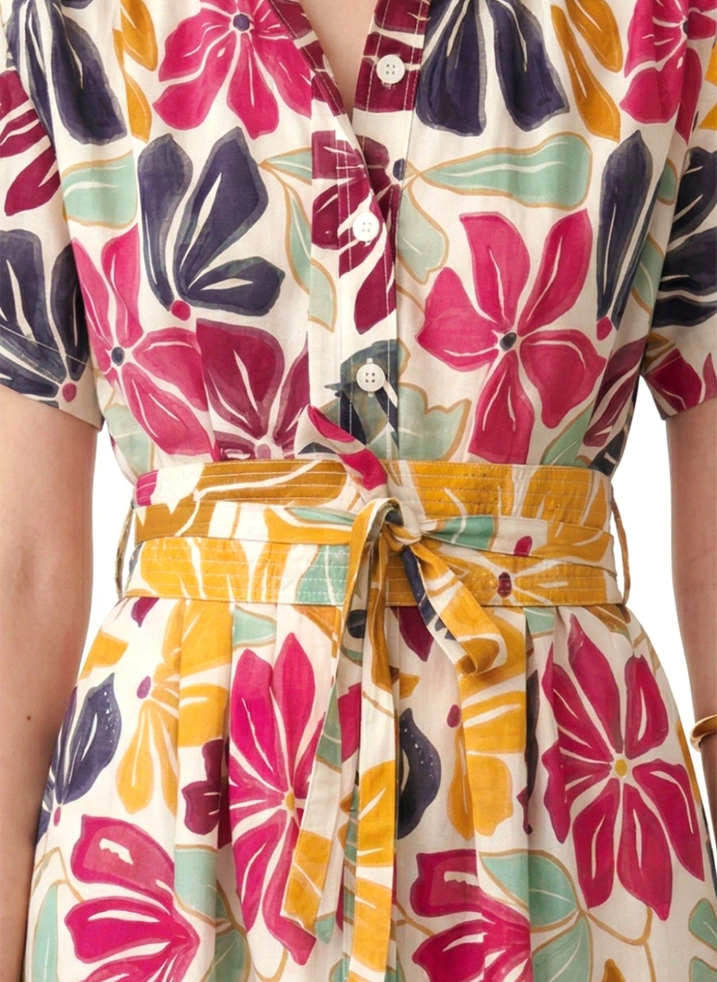 Daurélie printed dress VANESSA BRUNO Multicolored