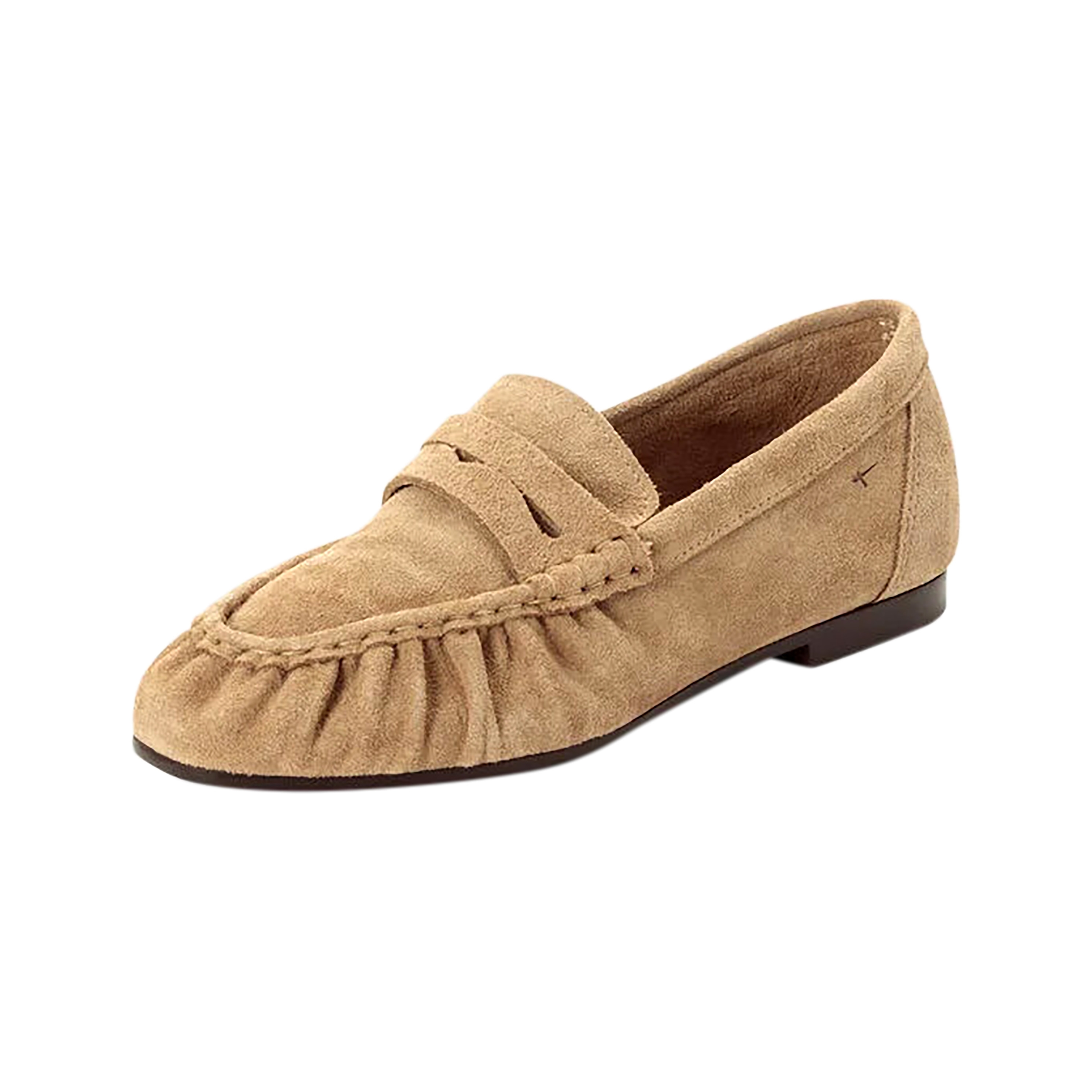 Leather moccasins | Brown TAMARIS Women
