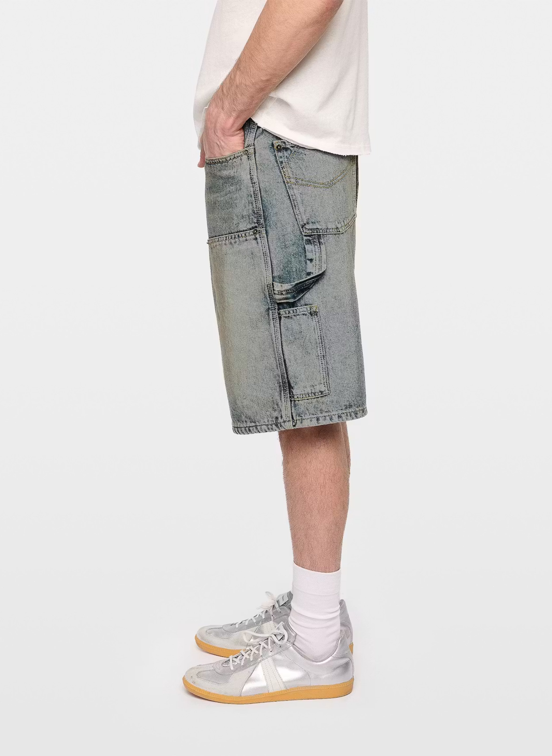 Short droit en coton ZADIG&VOLTAIRE Bleu
