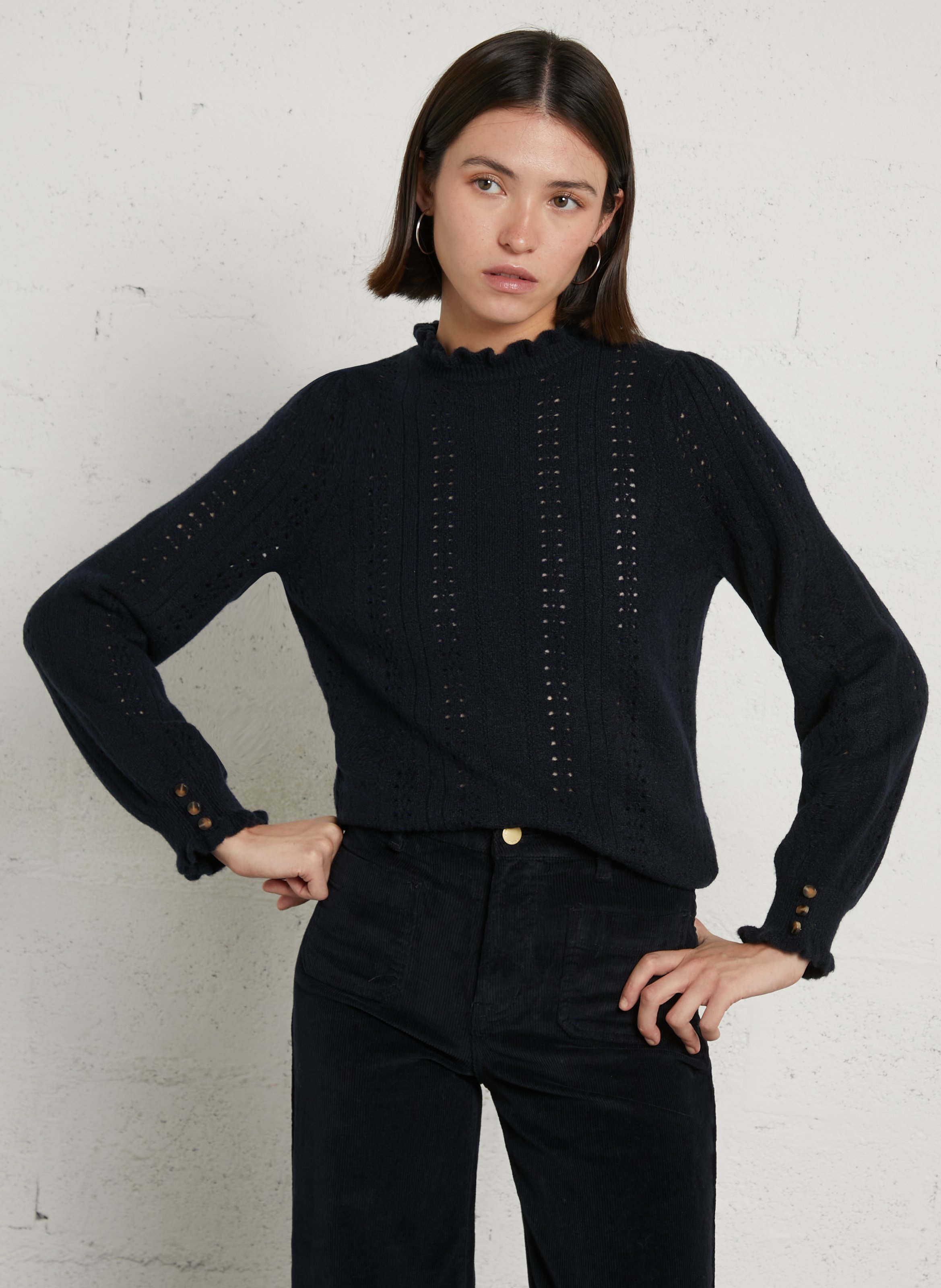 Quilted printed cotton short cardigan LA PETITE ETOILE